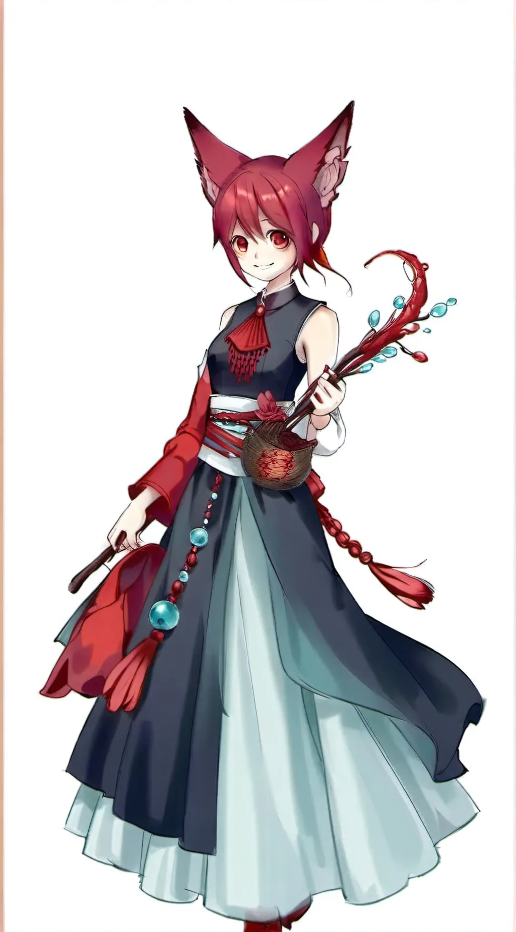 ai character: Katane Teto background