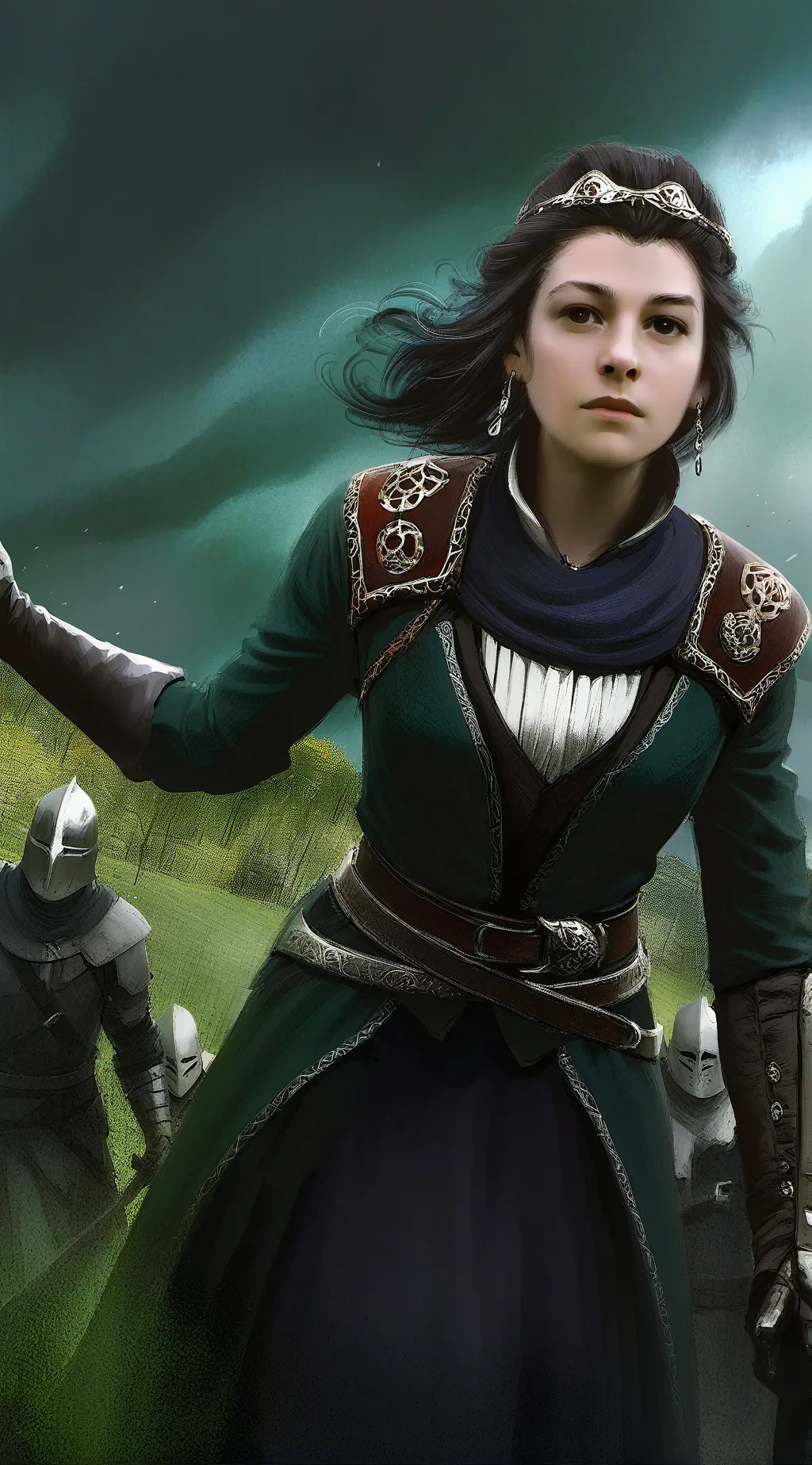 ai character: princess tani background