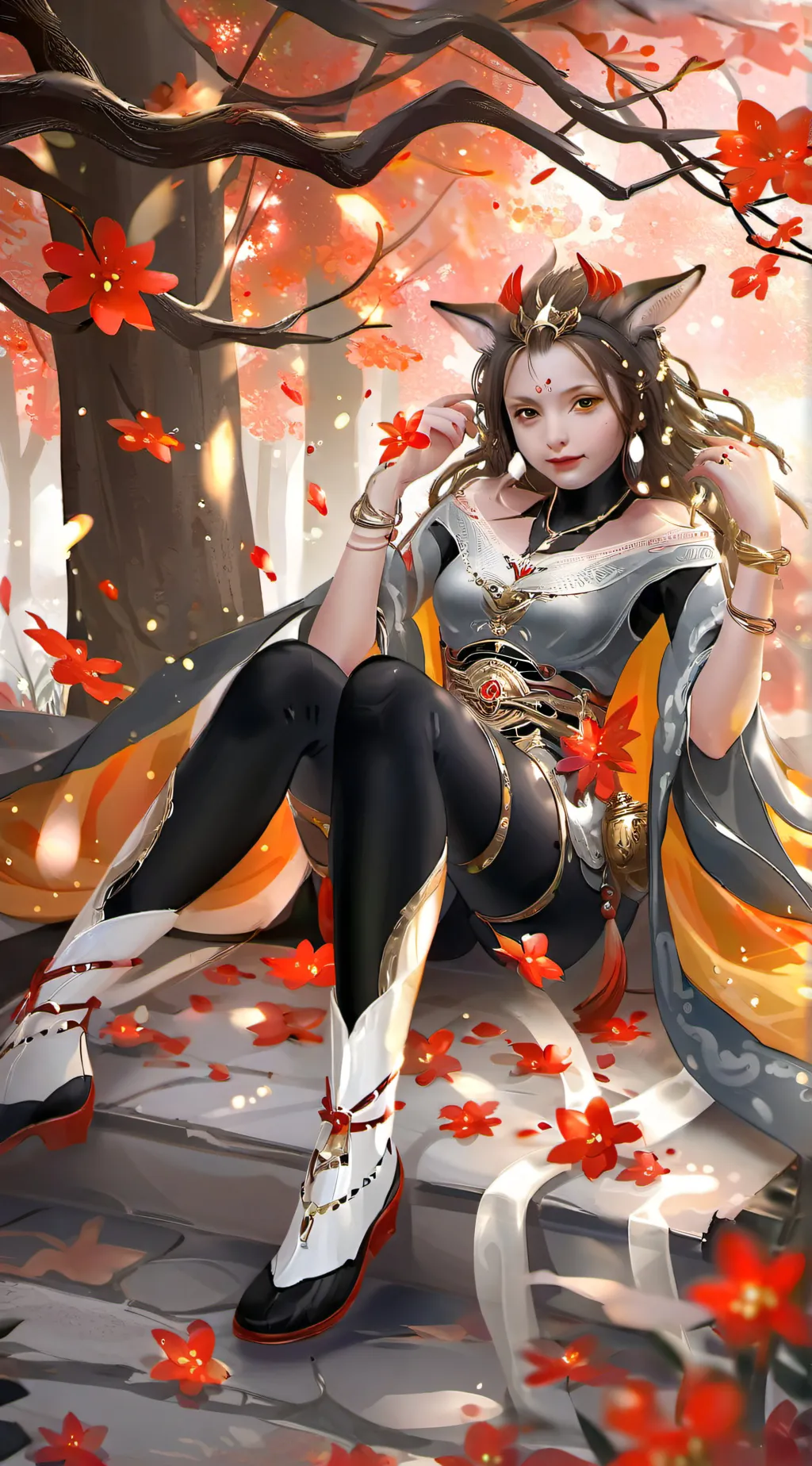 ai character: Ellie  background