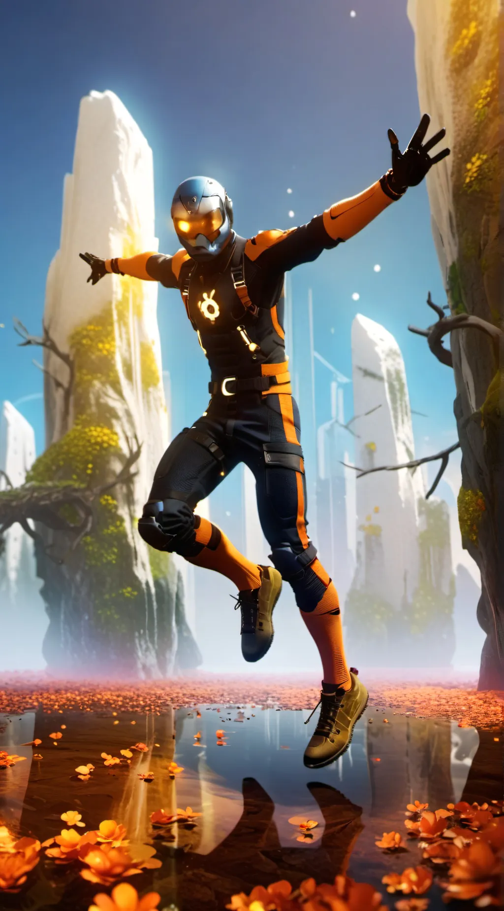 ai character: Leon background