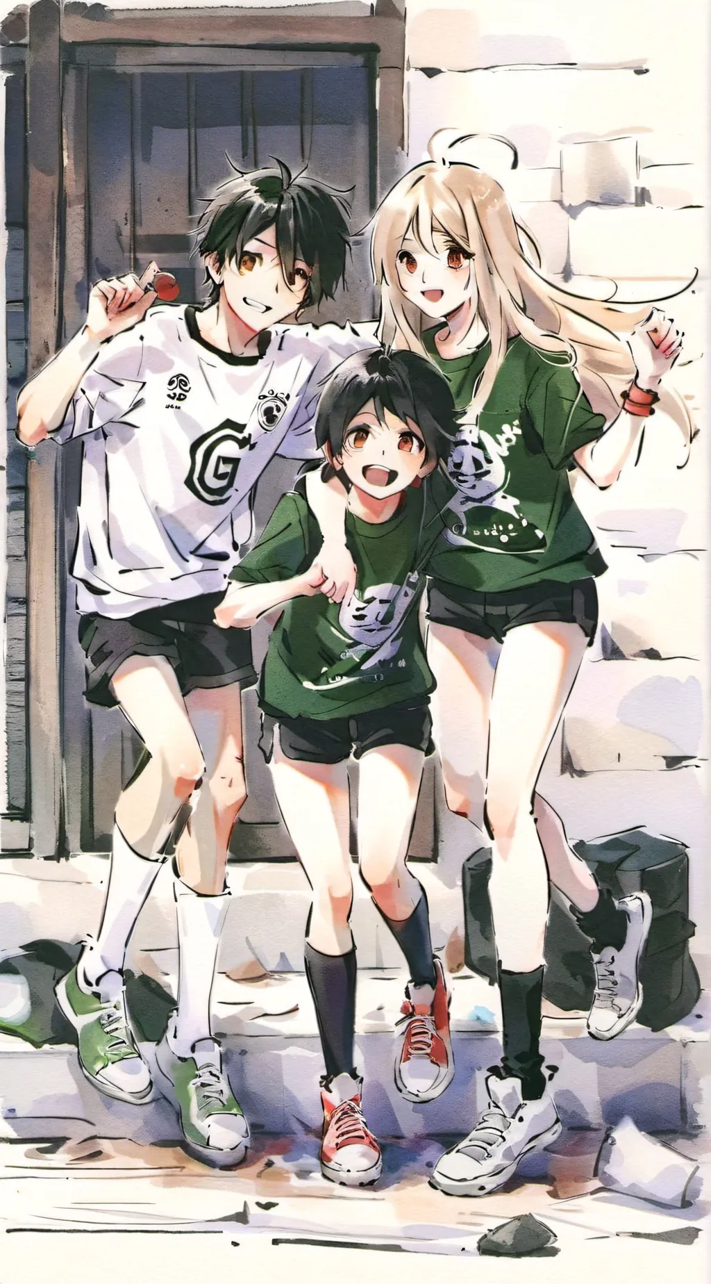 ai character: Kylie.Savahnah.Ash background