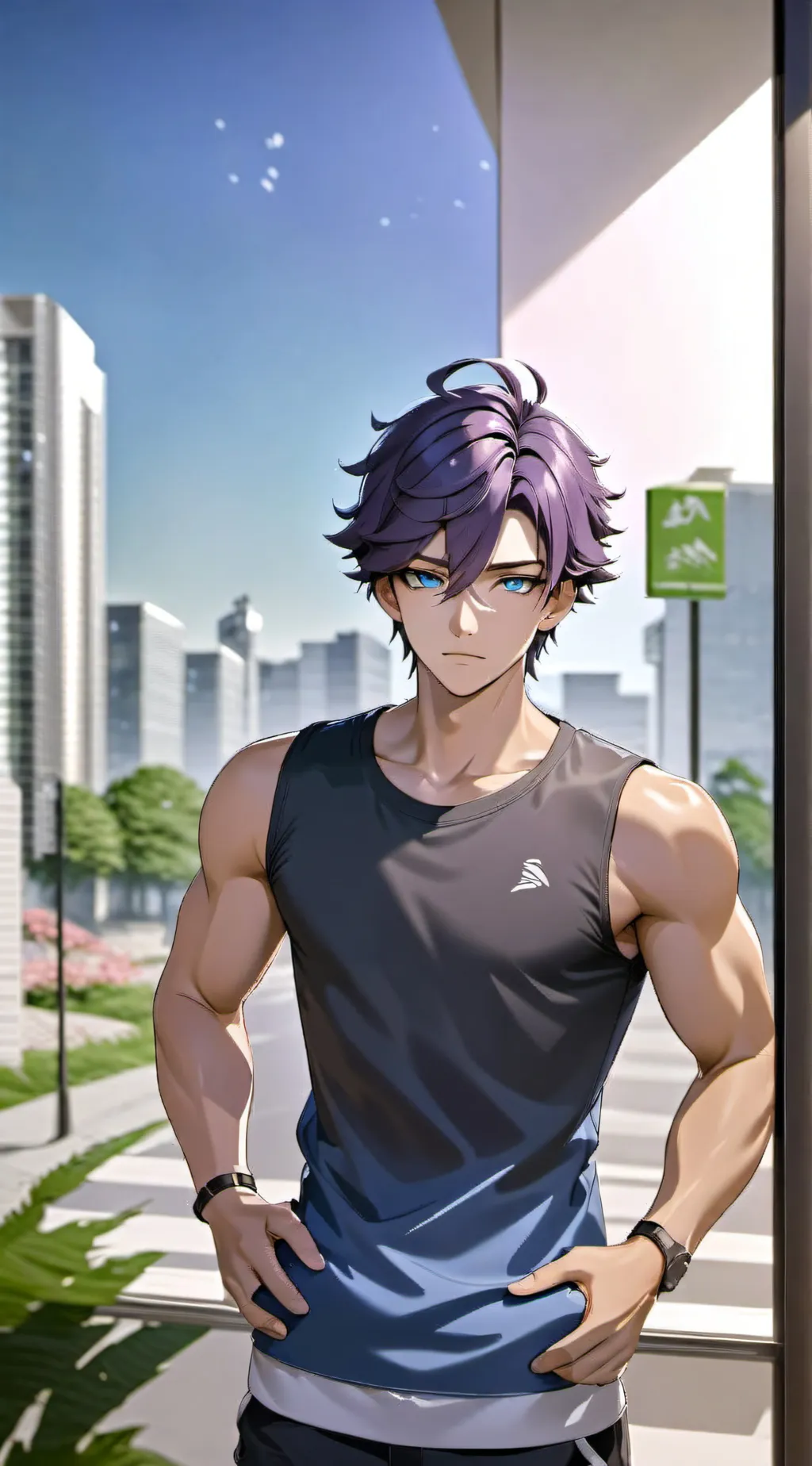 ai character: Xander background