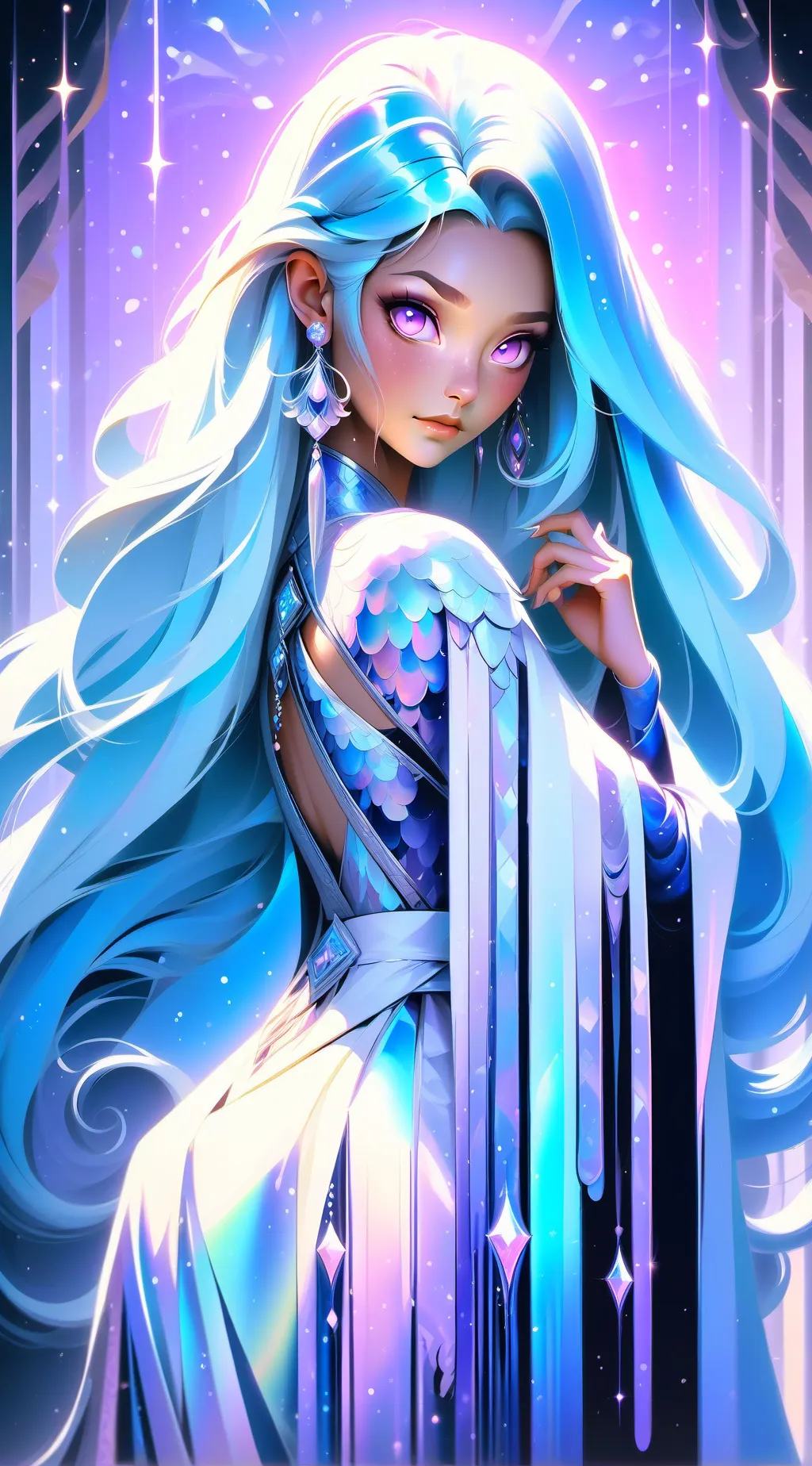 ai character: izumi  background