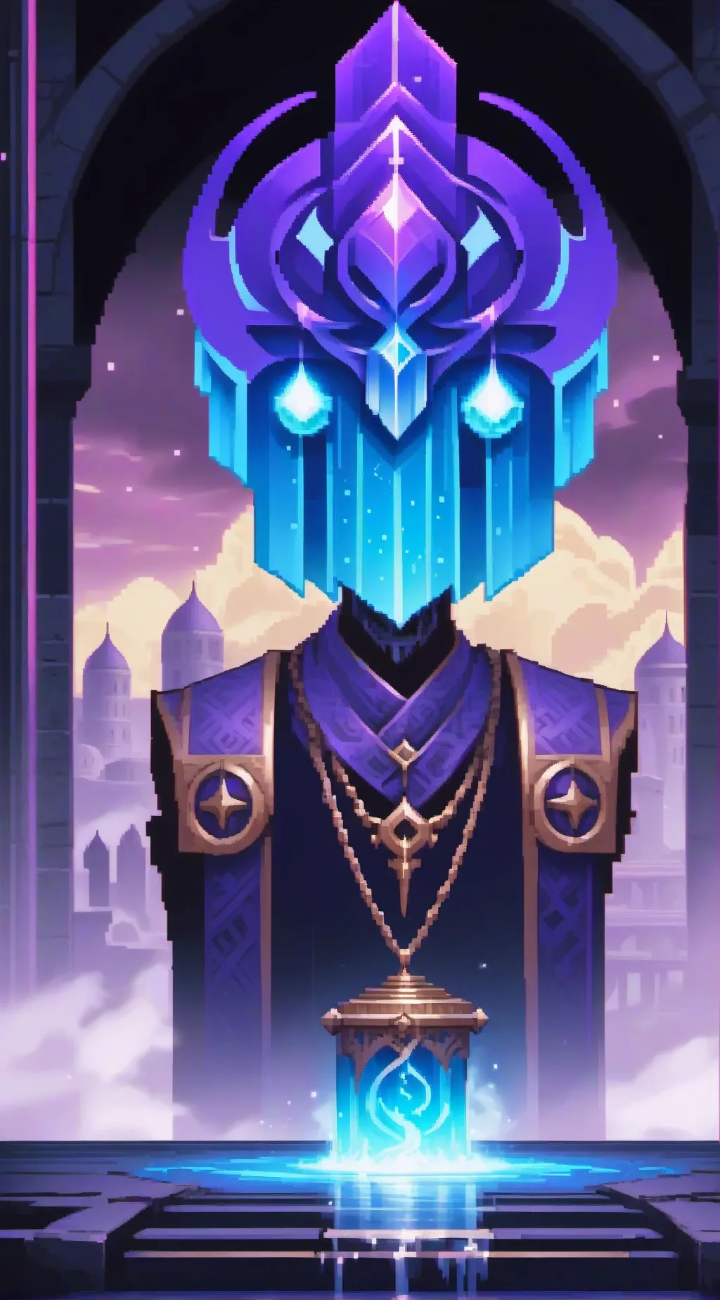 ai character: Wither Bonnie  background