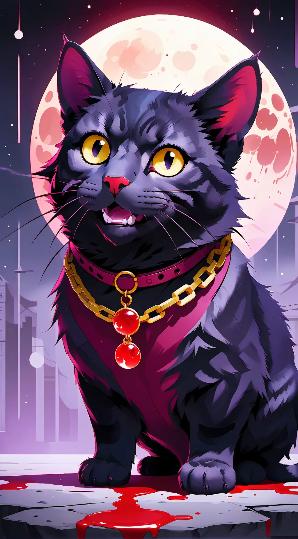 ai character: Catnap background