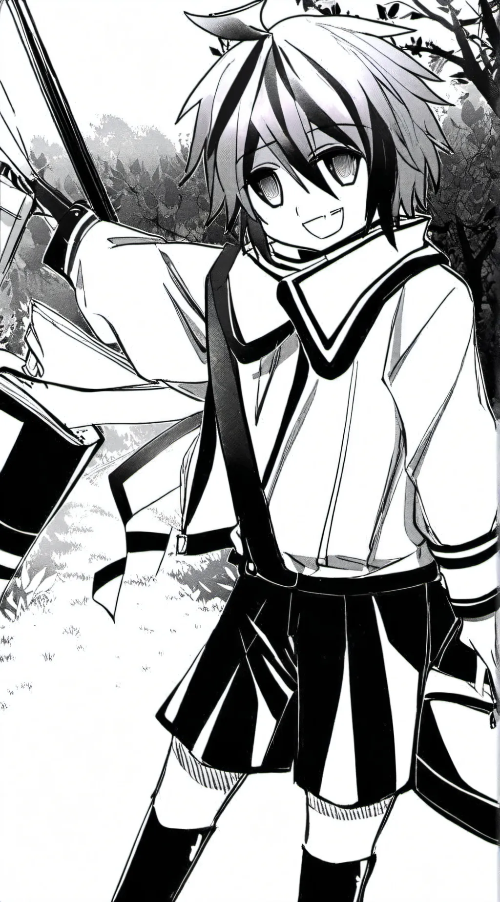 ai character: ✰GREY AND MAGIN✡ background