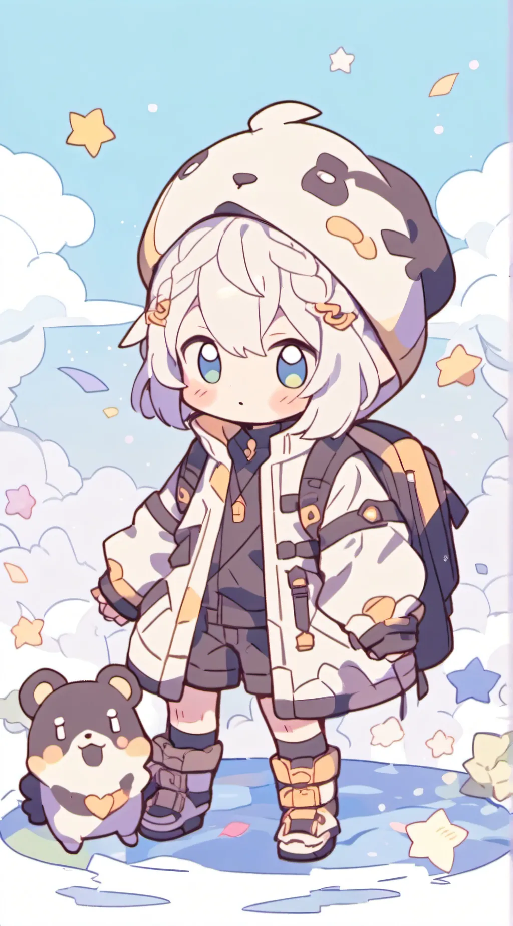 ai character: DAYCARE FNAF  background