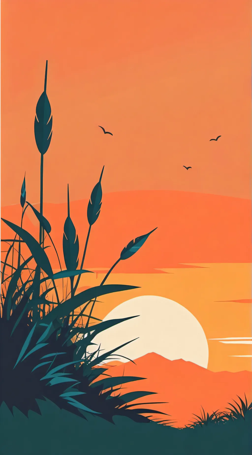 ai character: just touch grass background