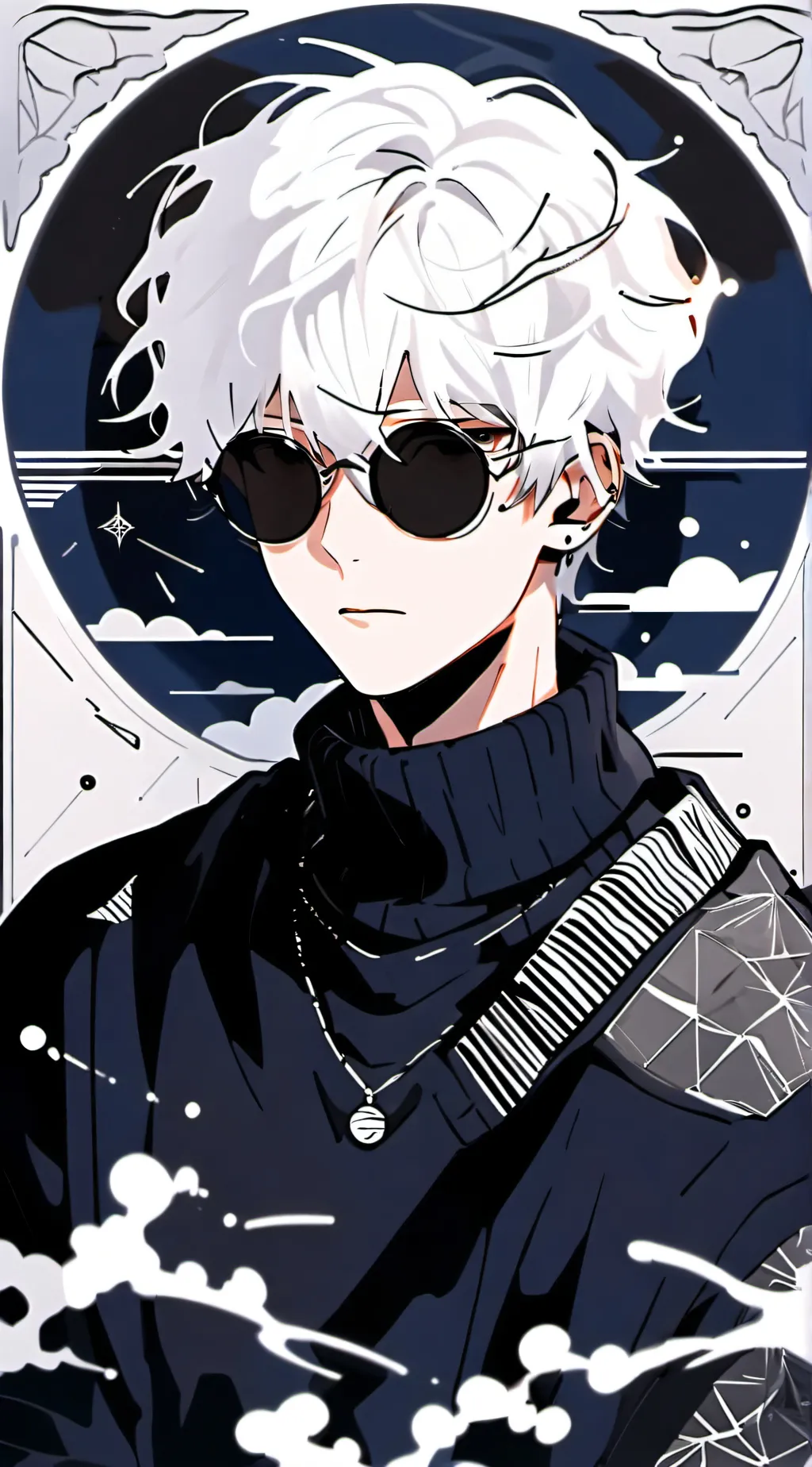 ai character: You n' Gojo  background