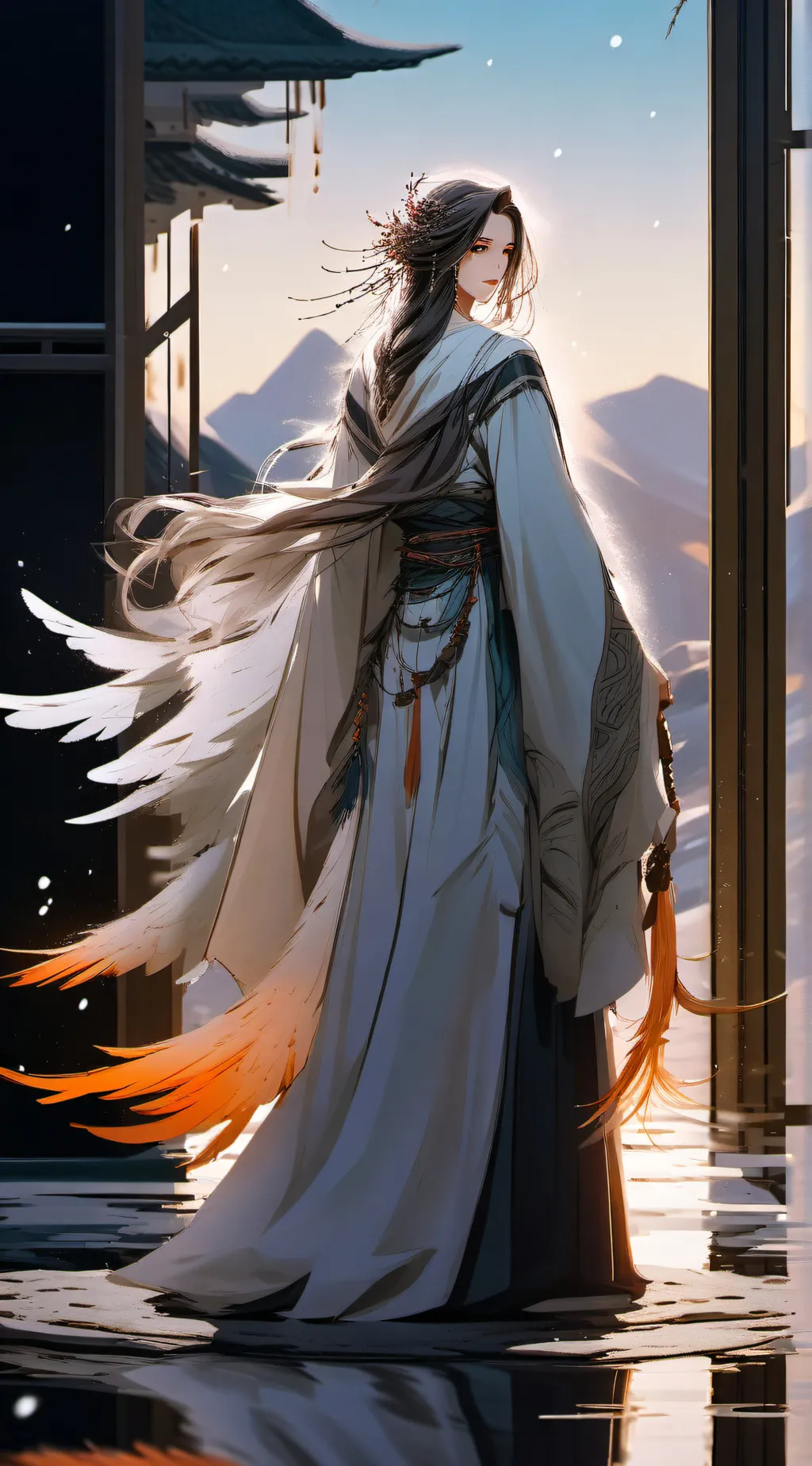 ai character: Angela background