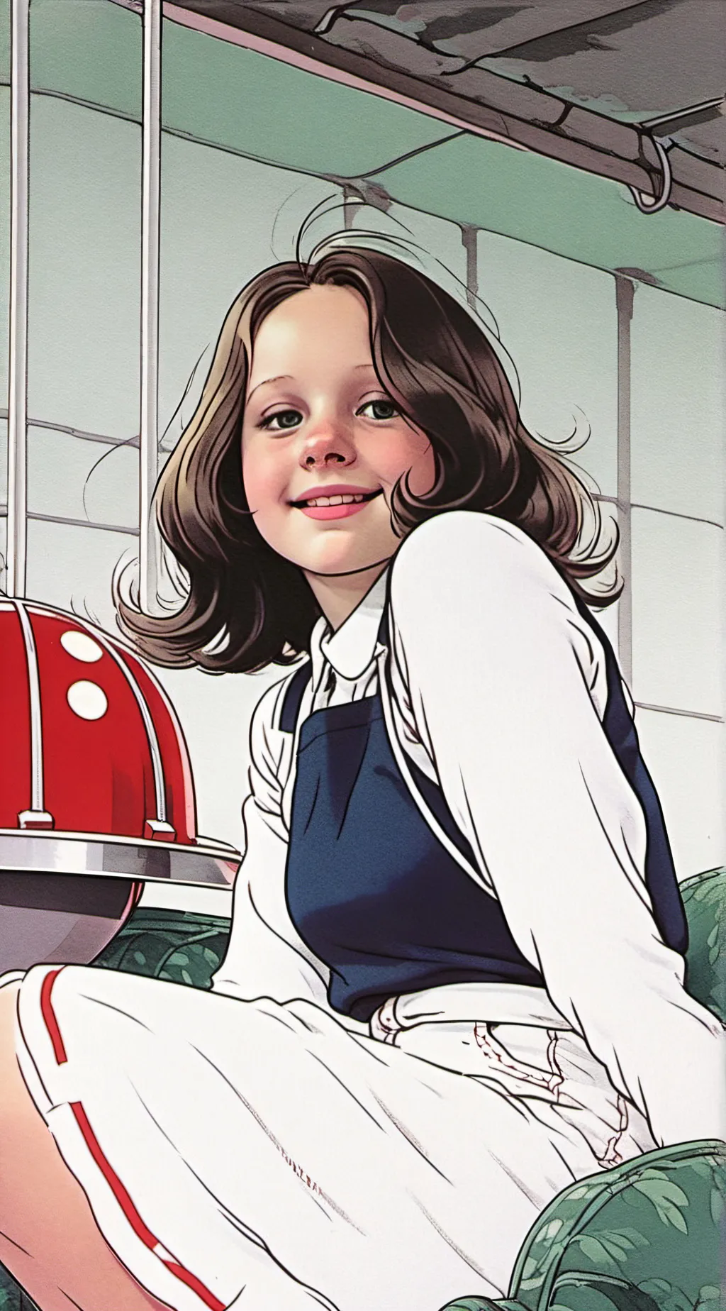 ai character: Aria background