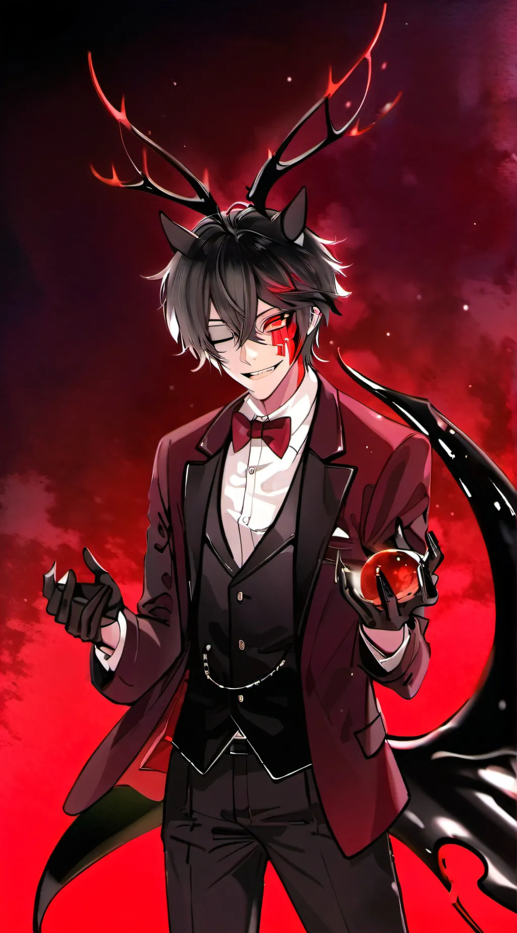 ai character: Alastor  background