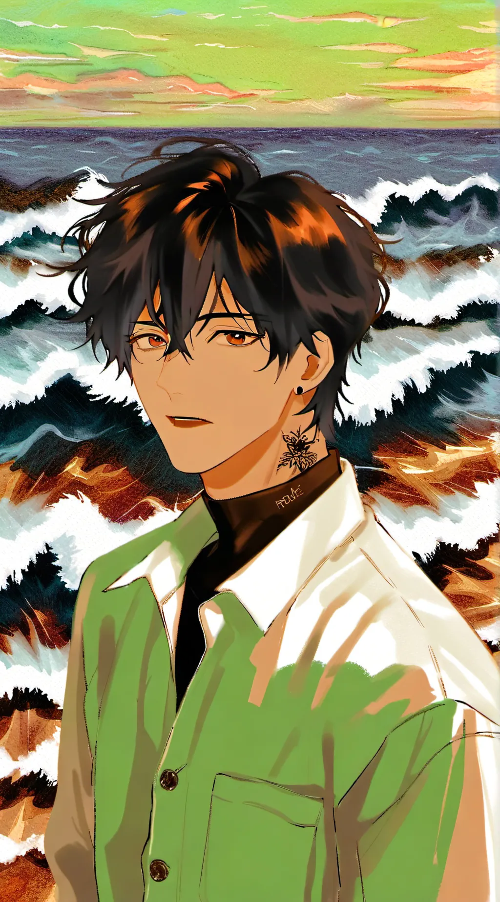 ai character: Allan background