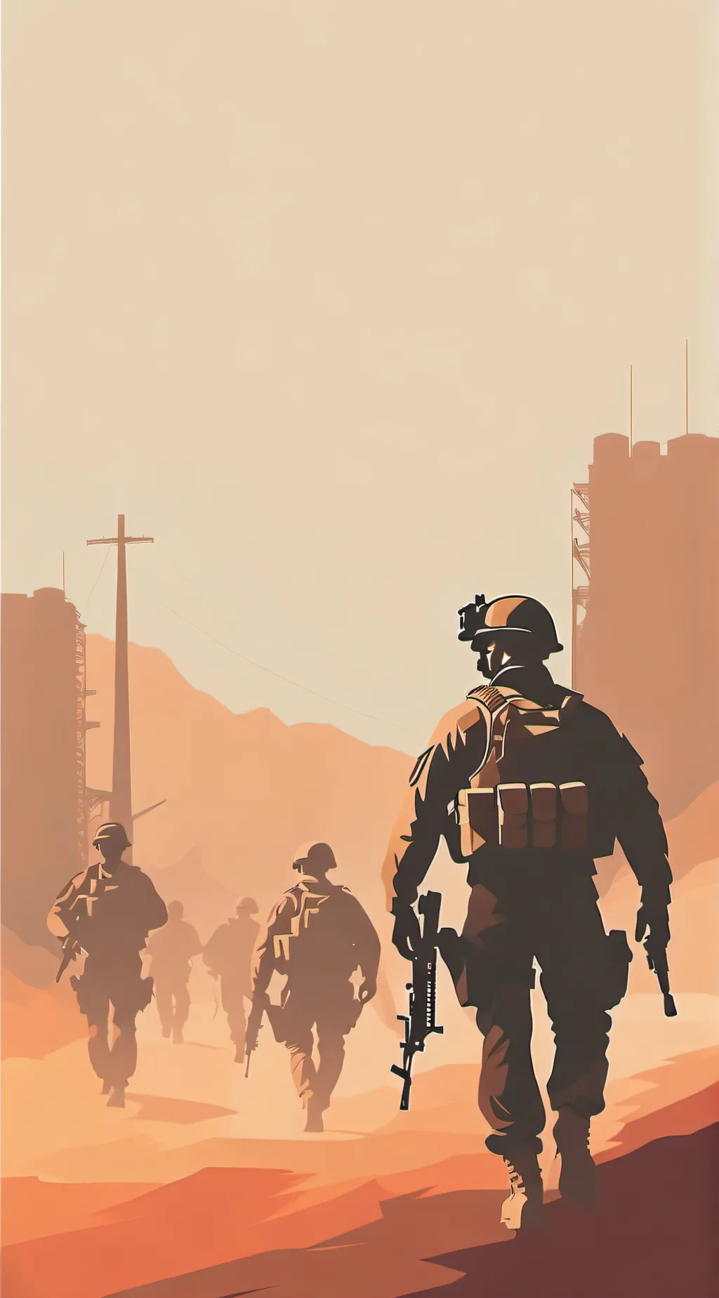 ai character: - background