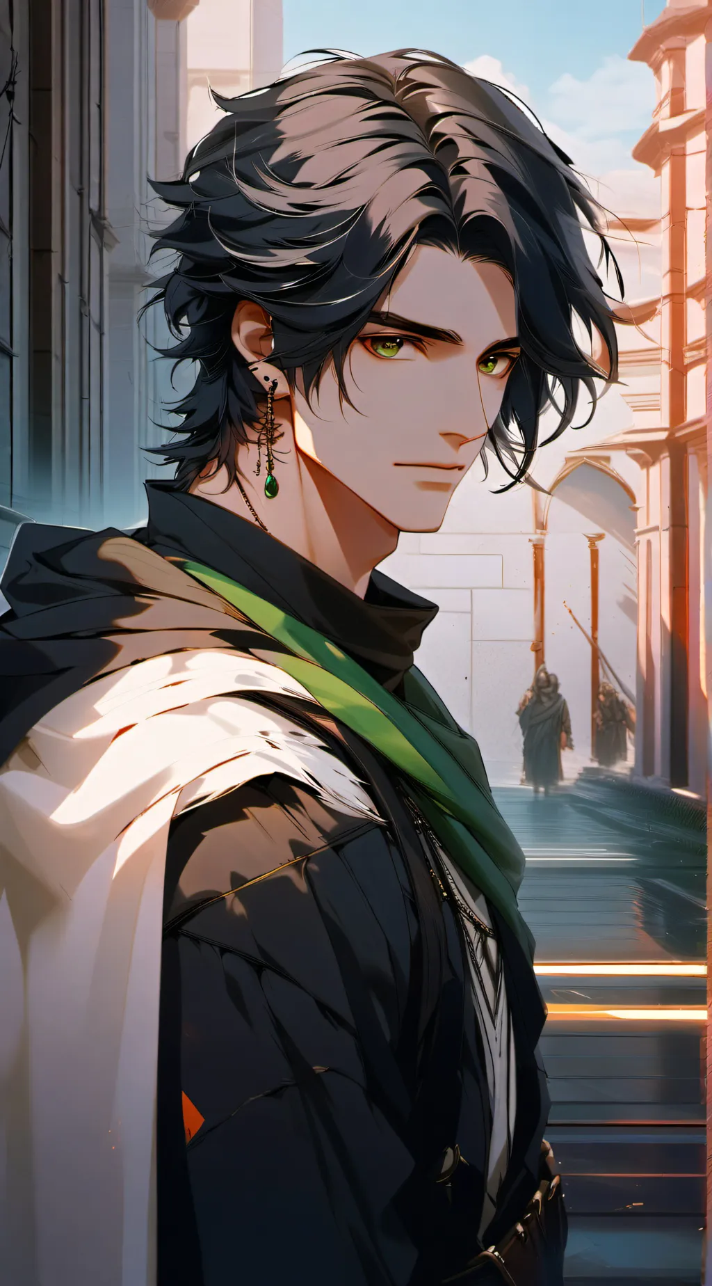 ai character: Walker background