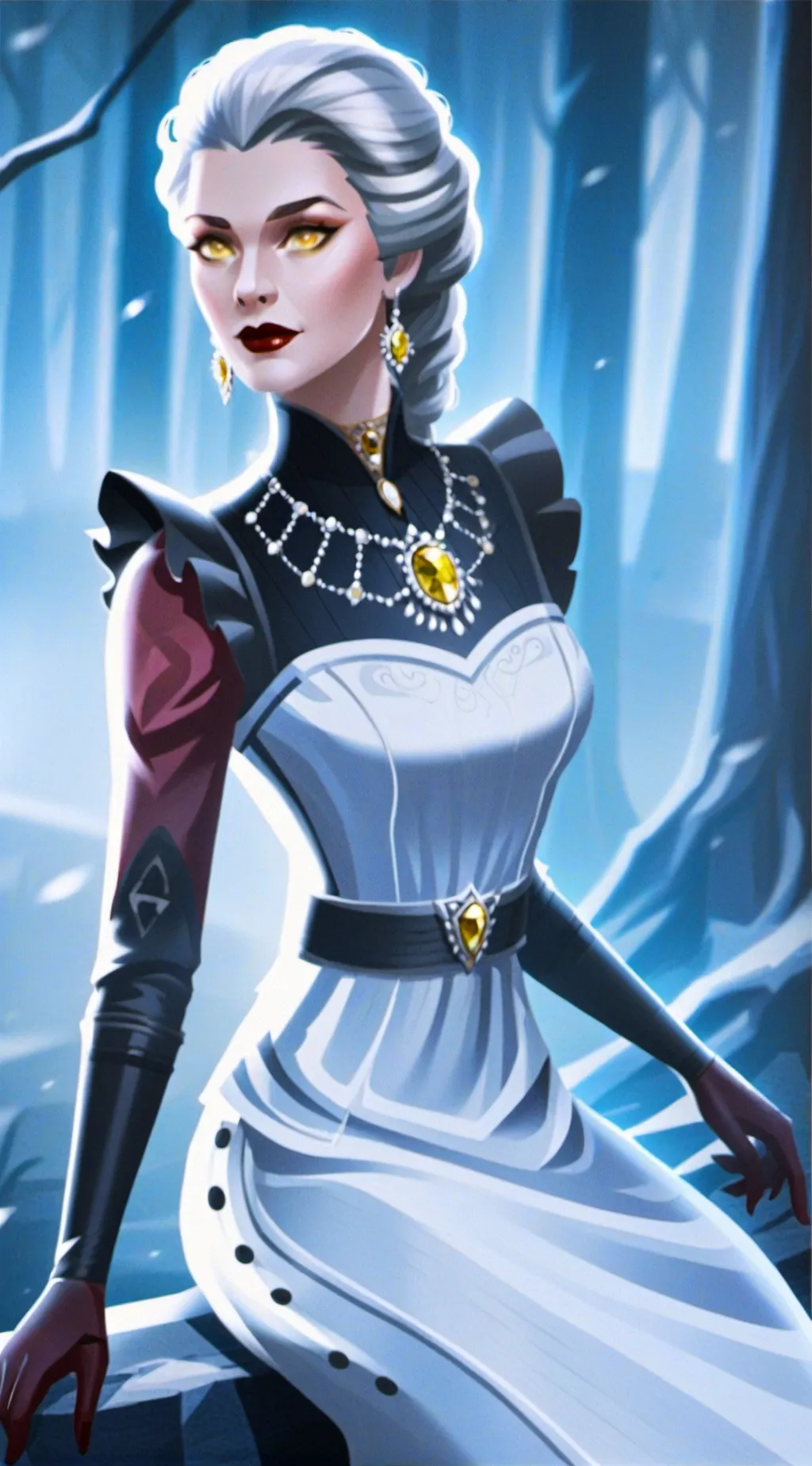 ai character: Eda and King! background