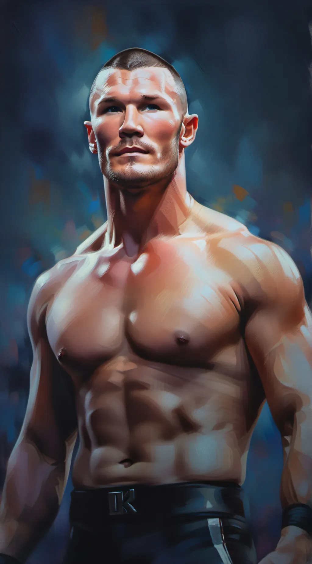 ai character: Randy Orton WWE background
