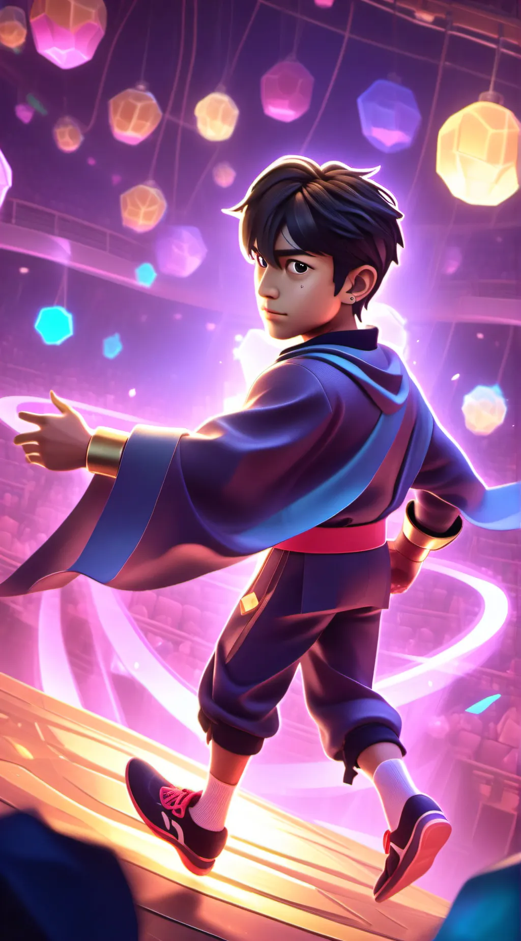 ai character: TUA background