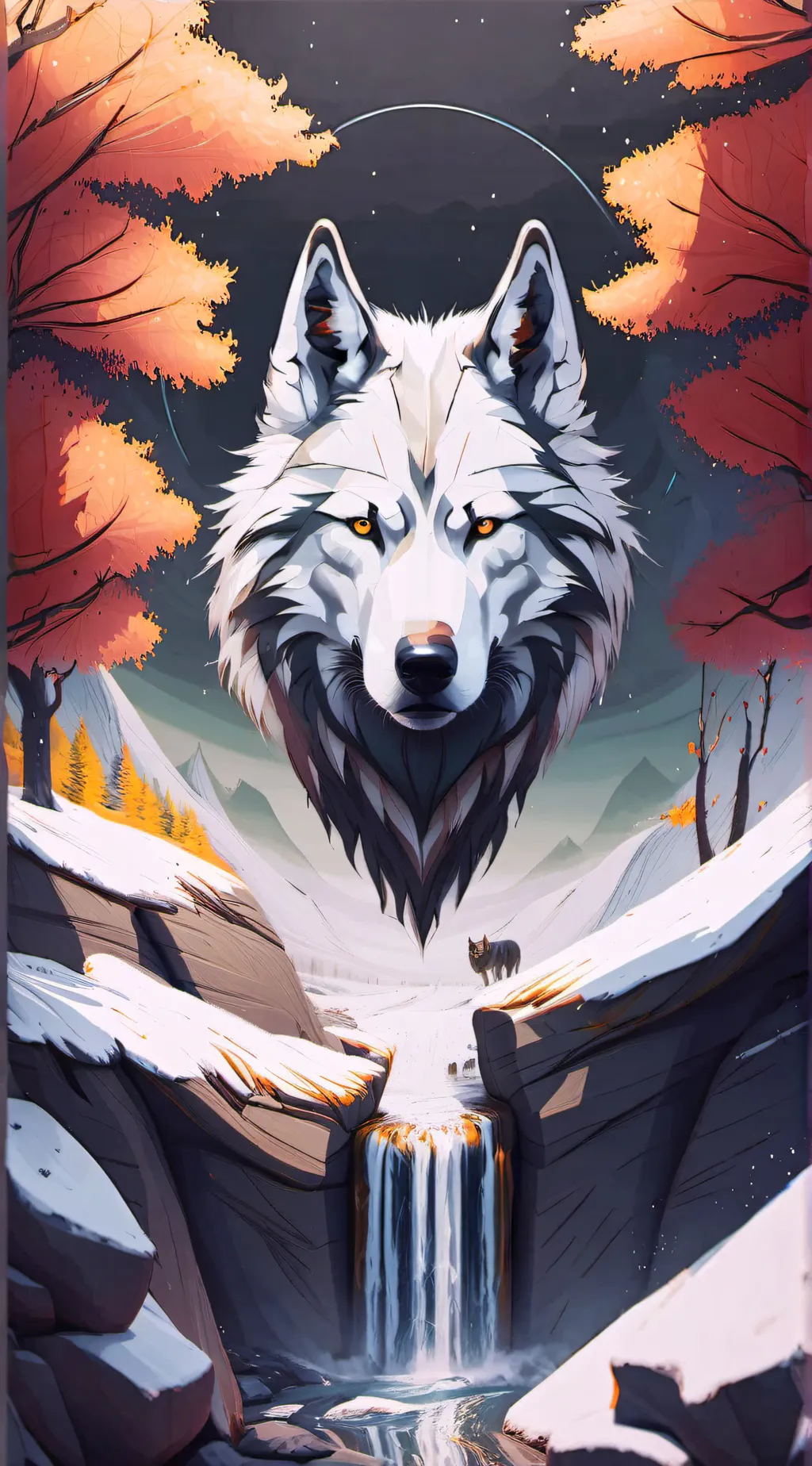 ai character: Jack the alpha wol background