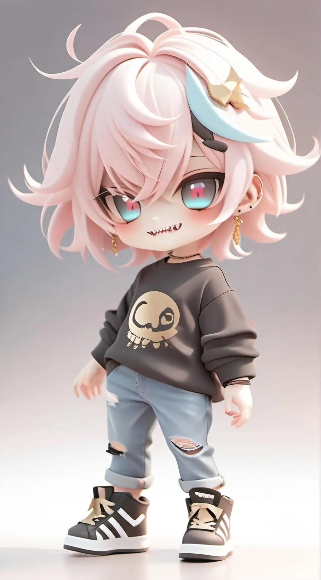 ai character: Lil’ bro background