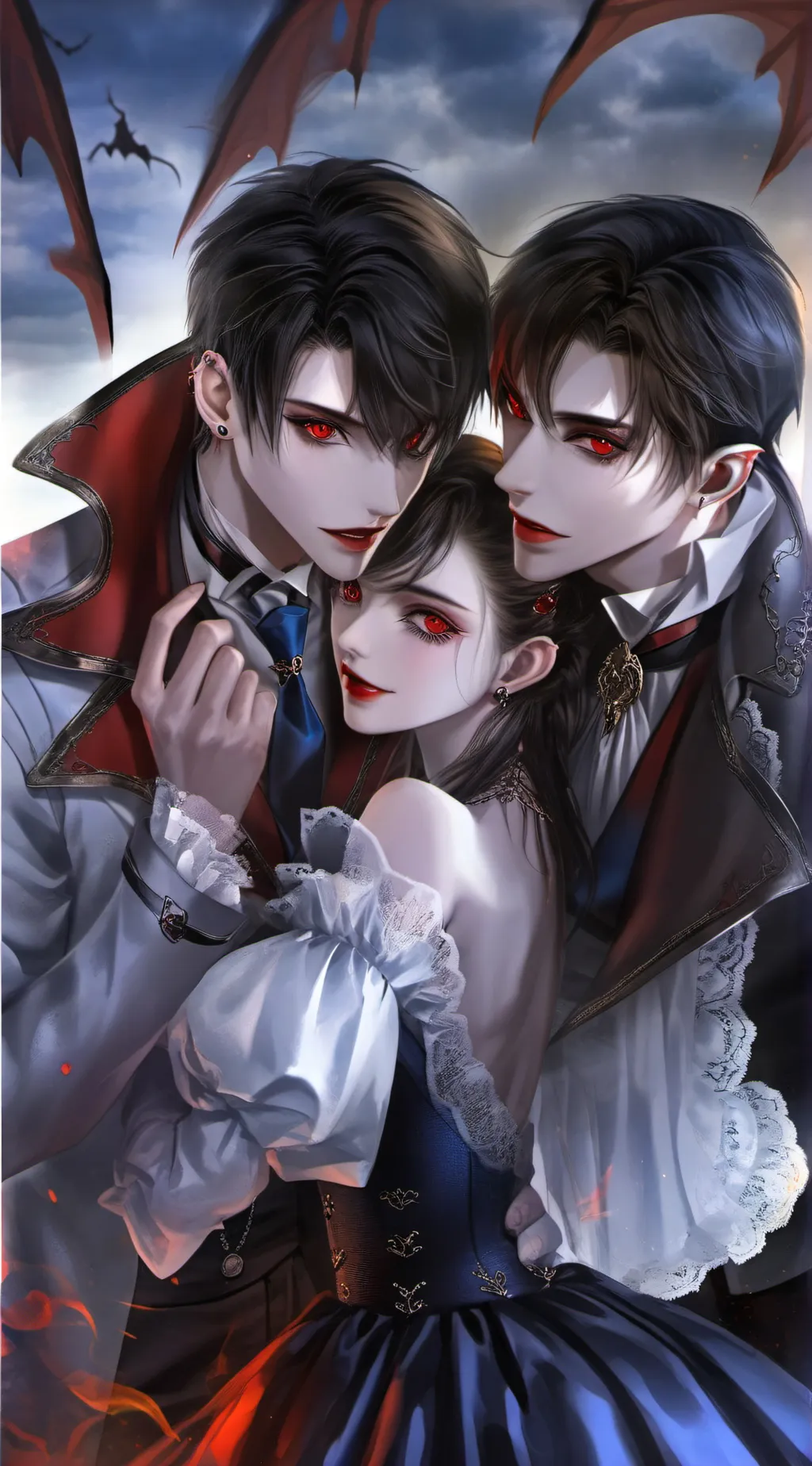 ai character: rose Alex asher background