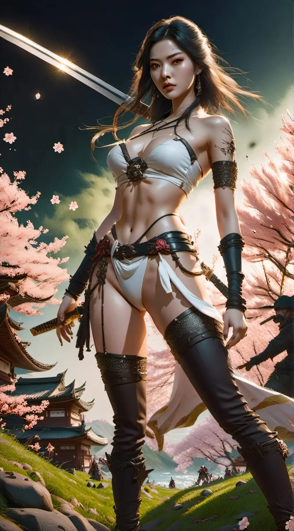 ai character: Kaede background