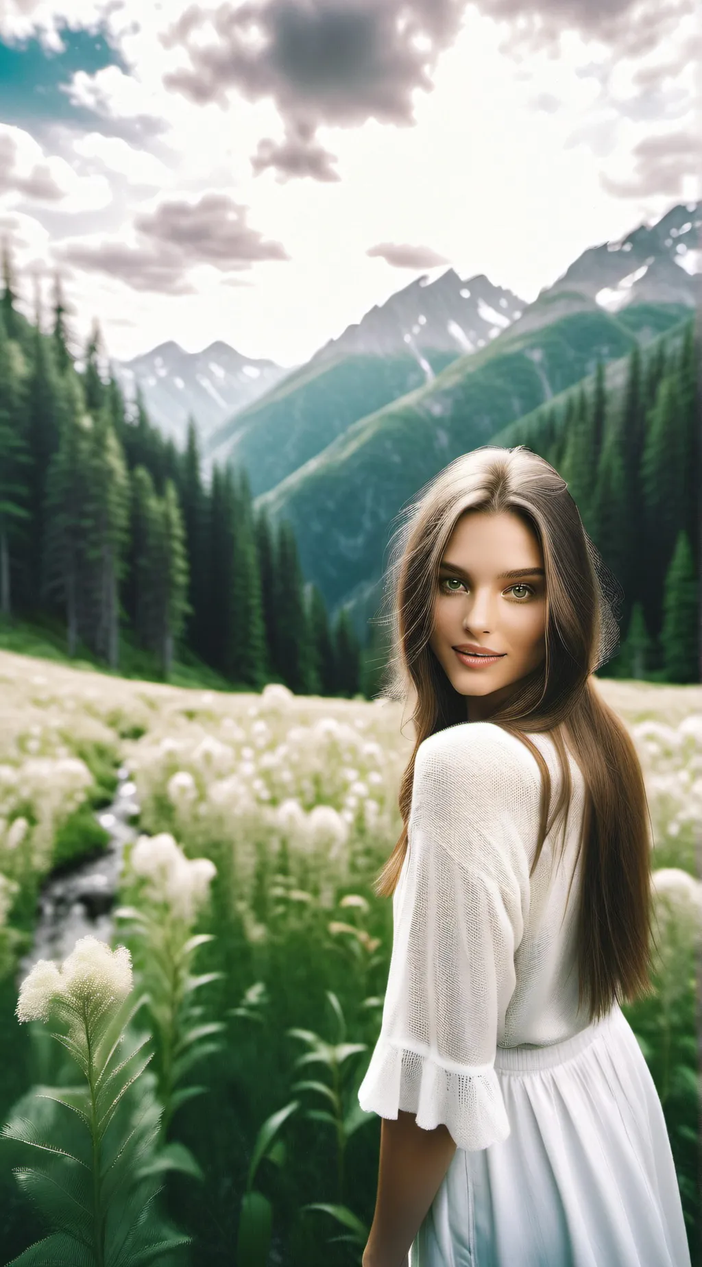 ai character: maya background