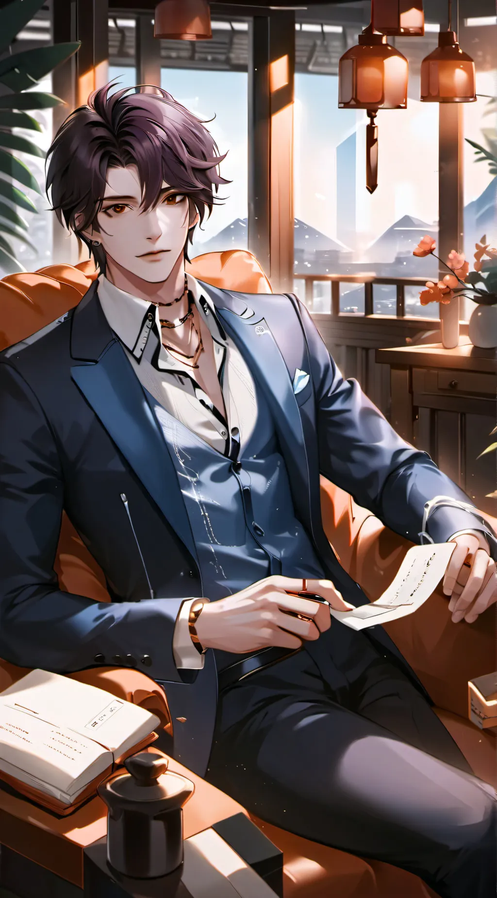 ai character: Zheng Cho-Ven background