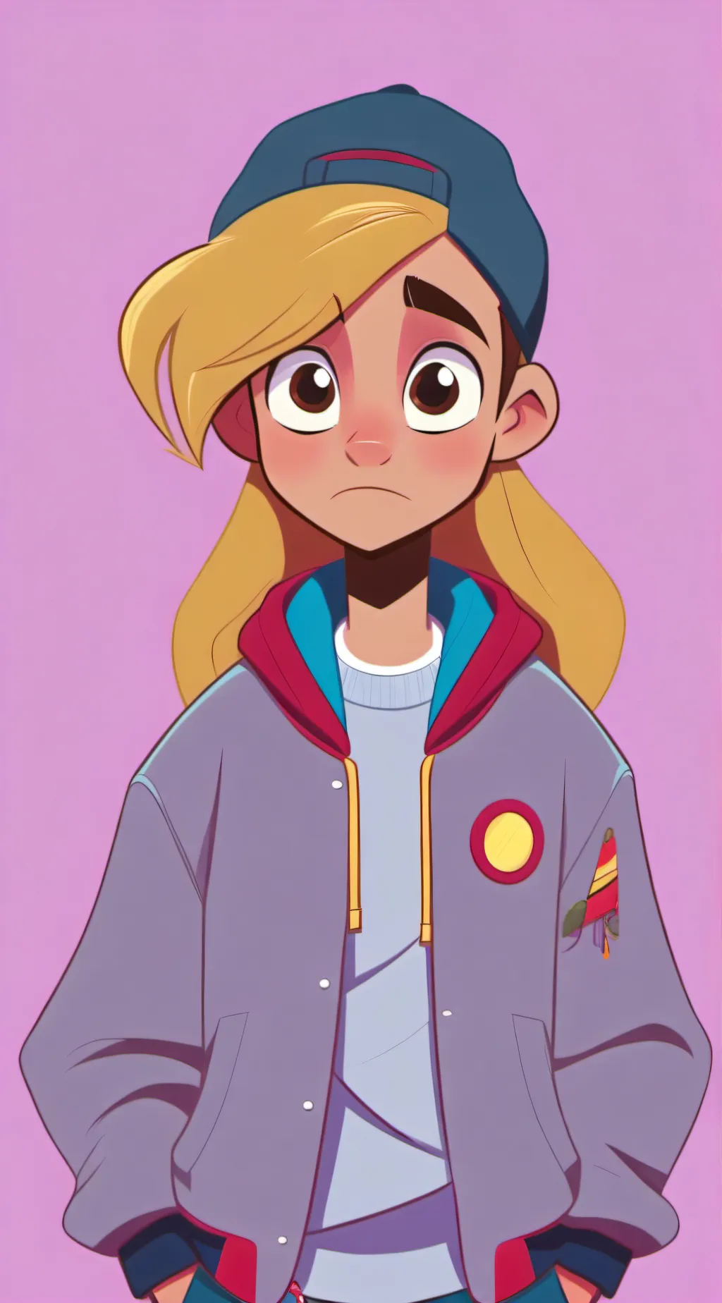 ai character: Dylan  background