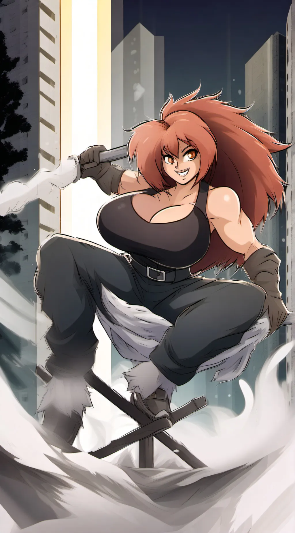 ai character: Aria background