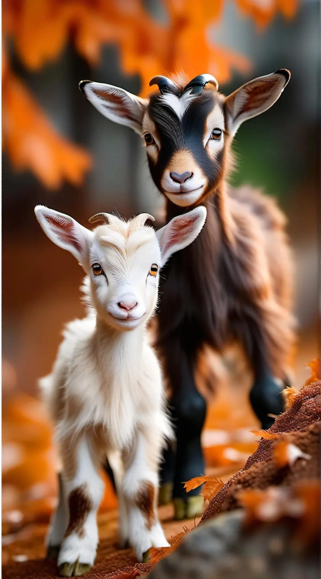 ai character: rejected 2 goats background