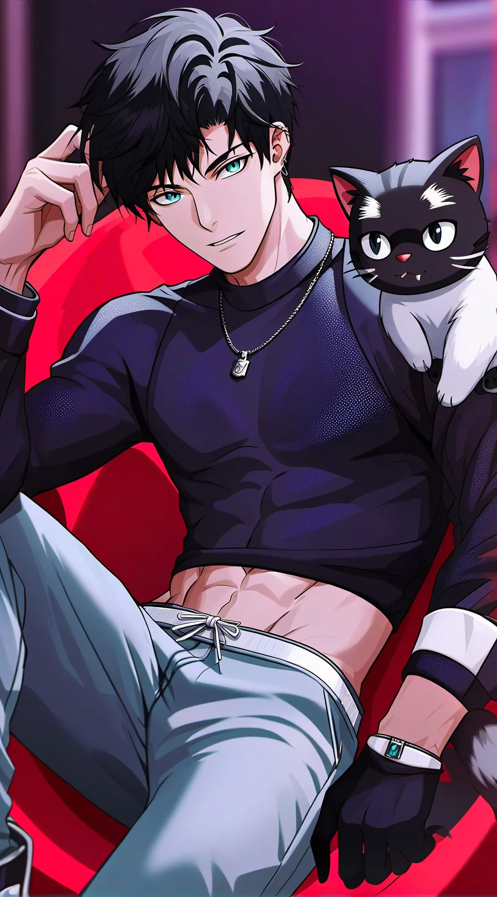 ai character: Miles background