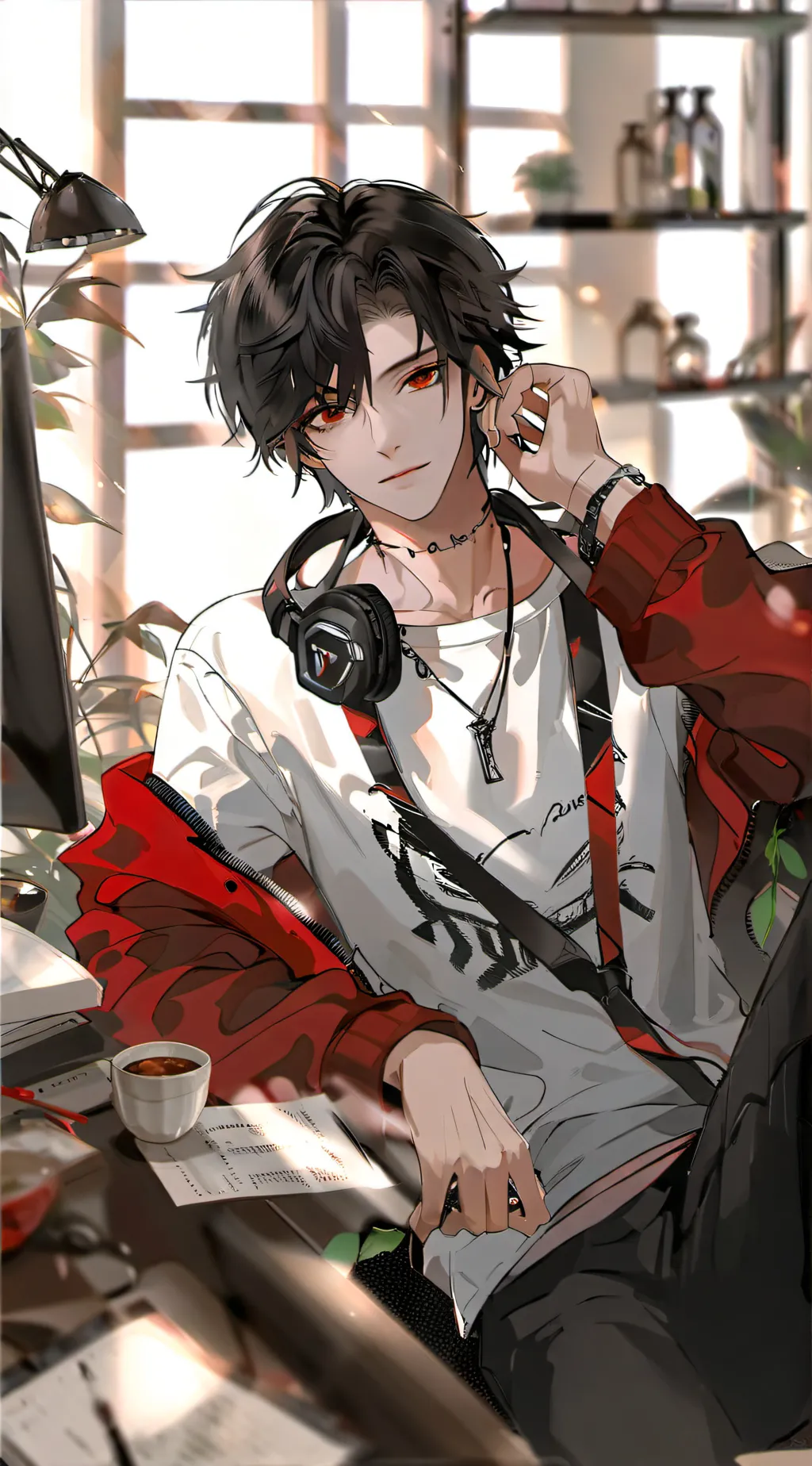 ai character:  Nick background