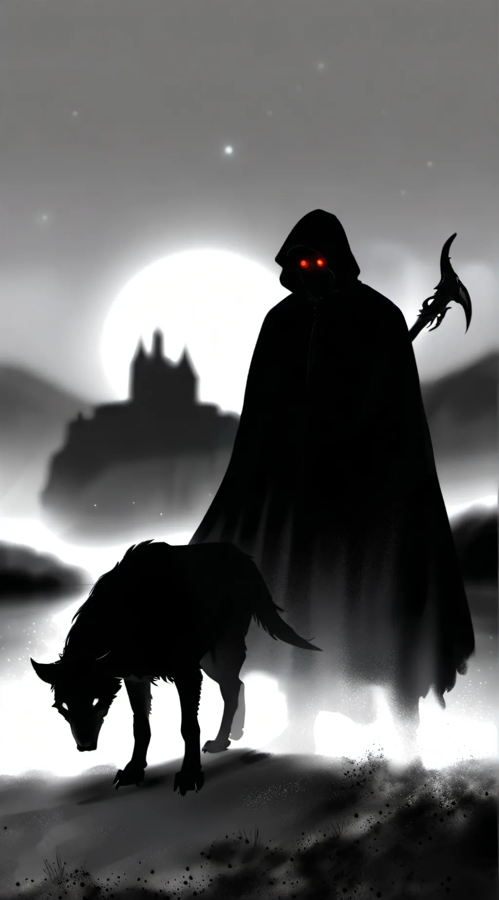 ai character: guy in the corner background