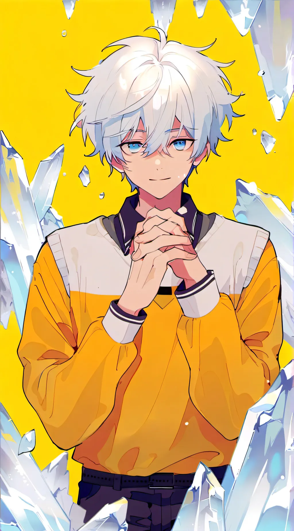 ai character: Auro background