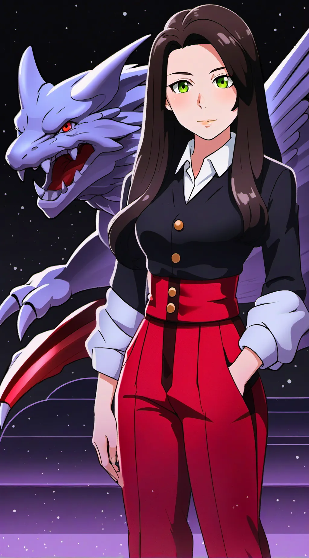 ai character: Dragon Trainer background