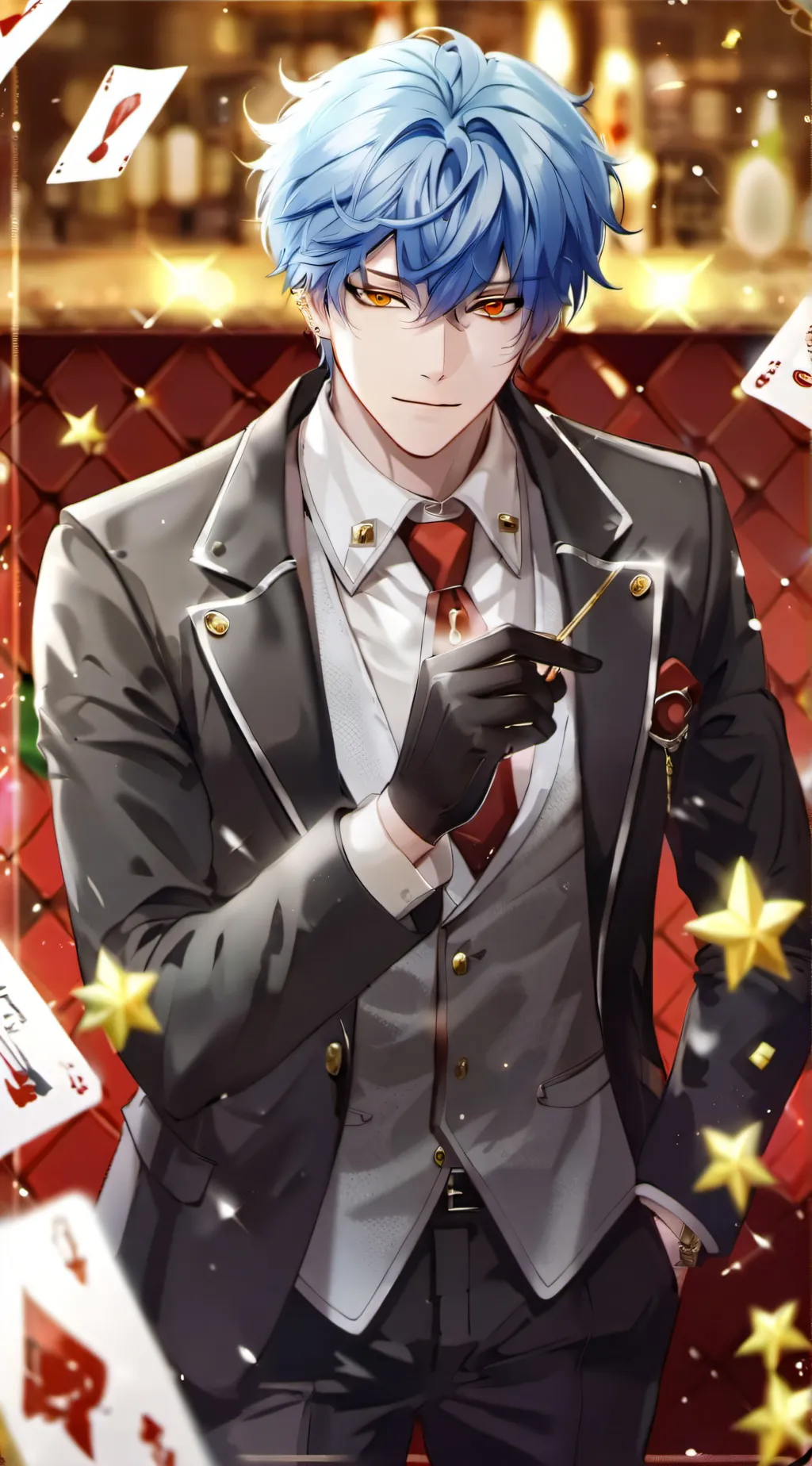 ai character: playof el background