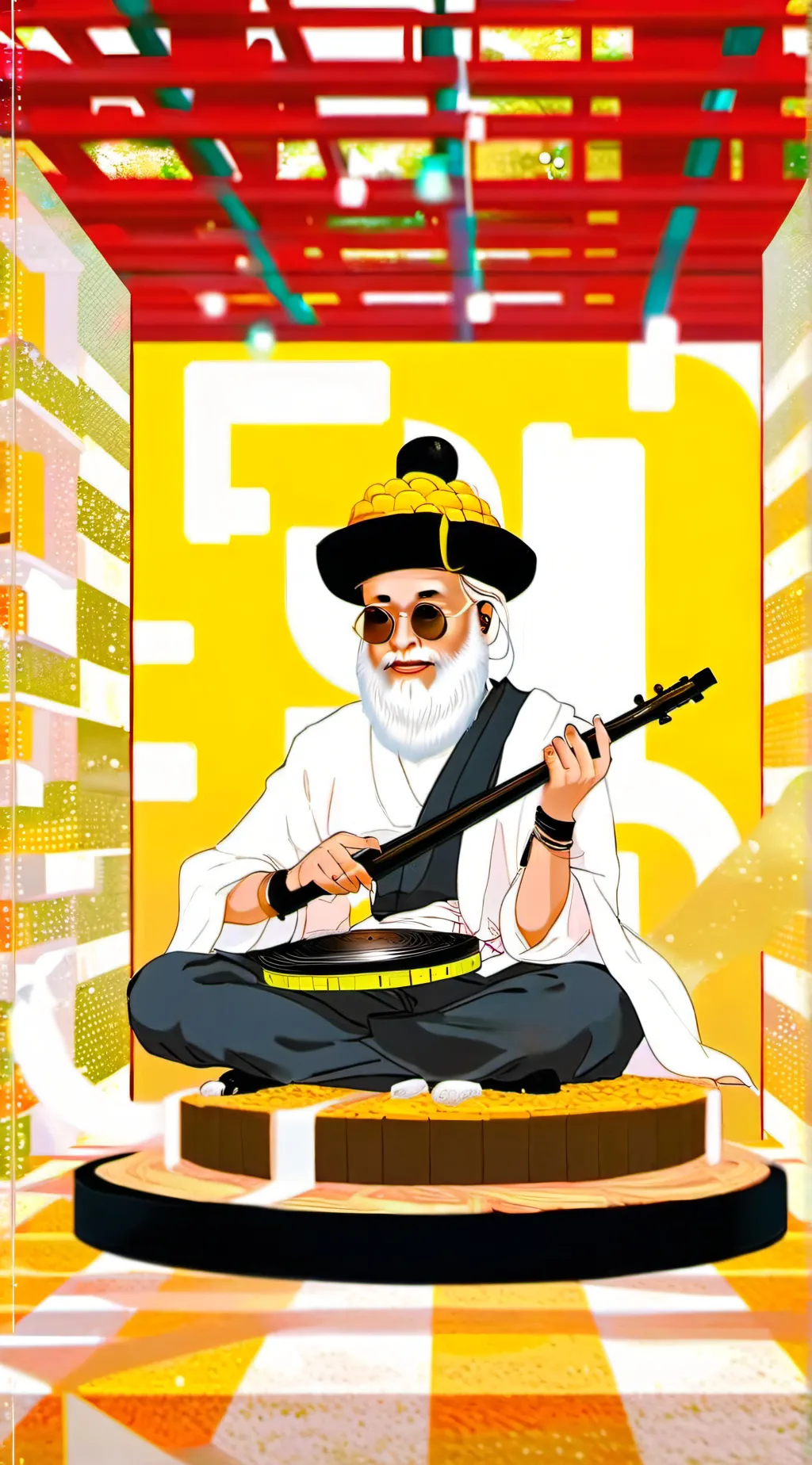 ai character: China Airlines 2 background