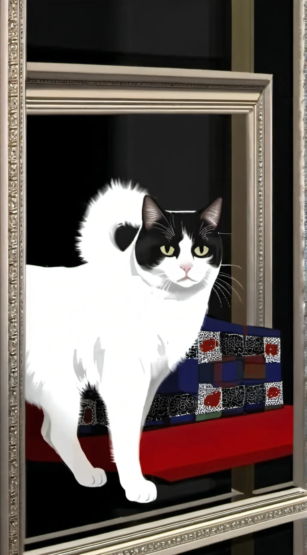 ai character: cat background