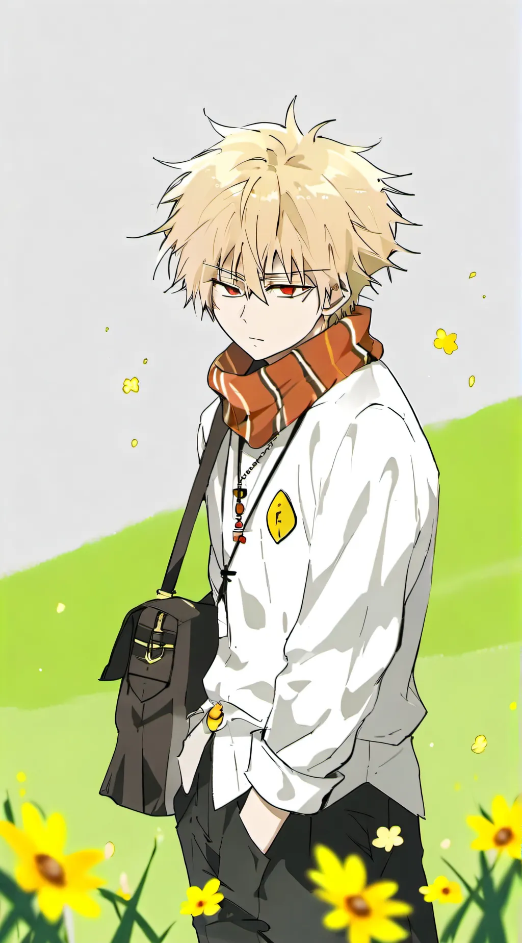ai character: bakugou background