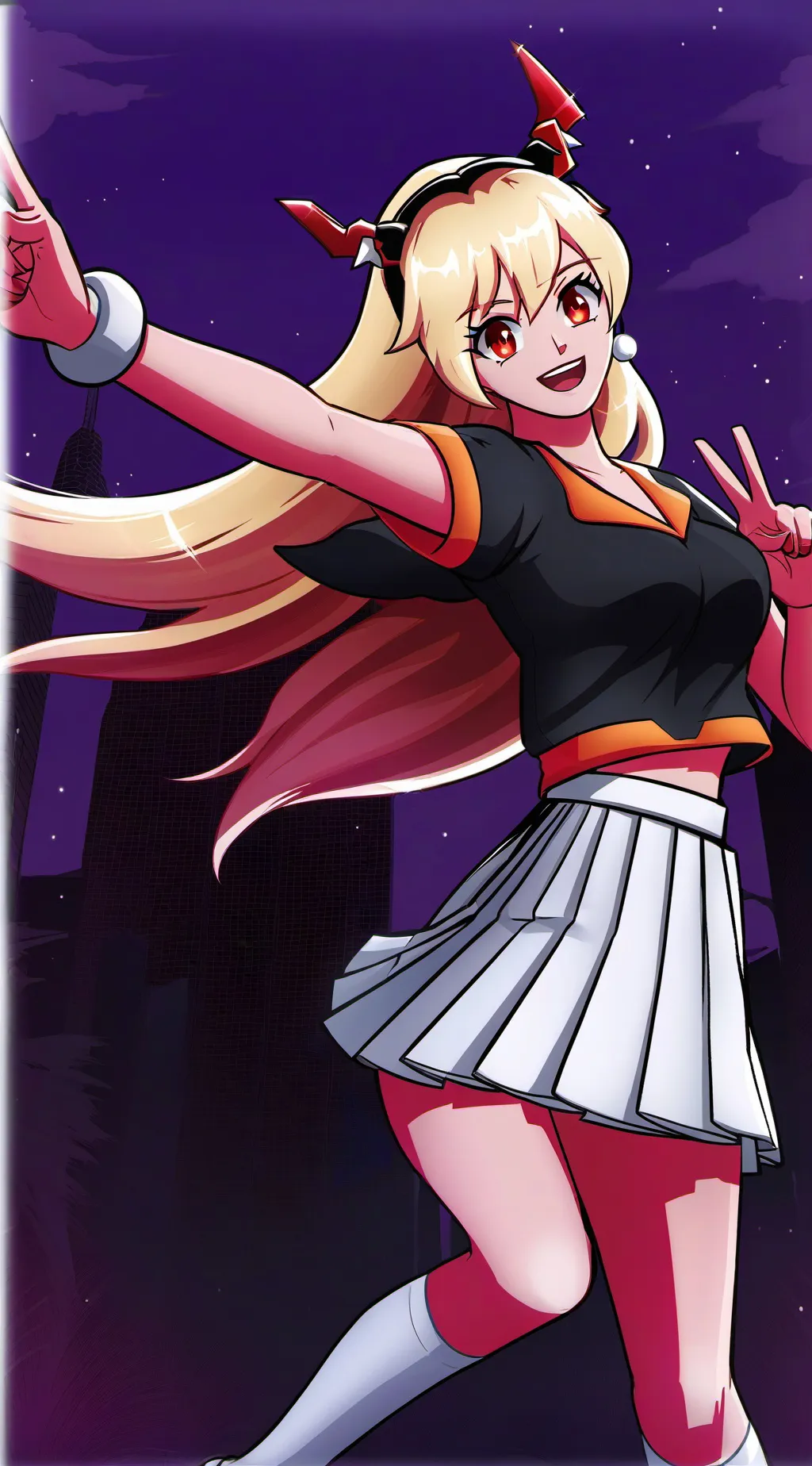 ai character: BAKUGO'S SISTER 👹👹 background