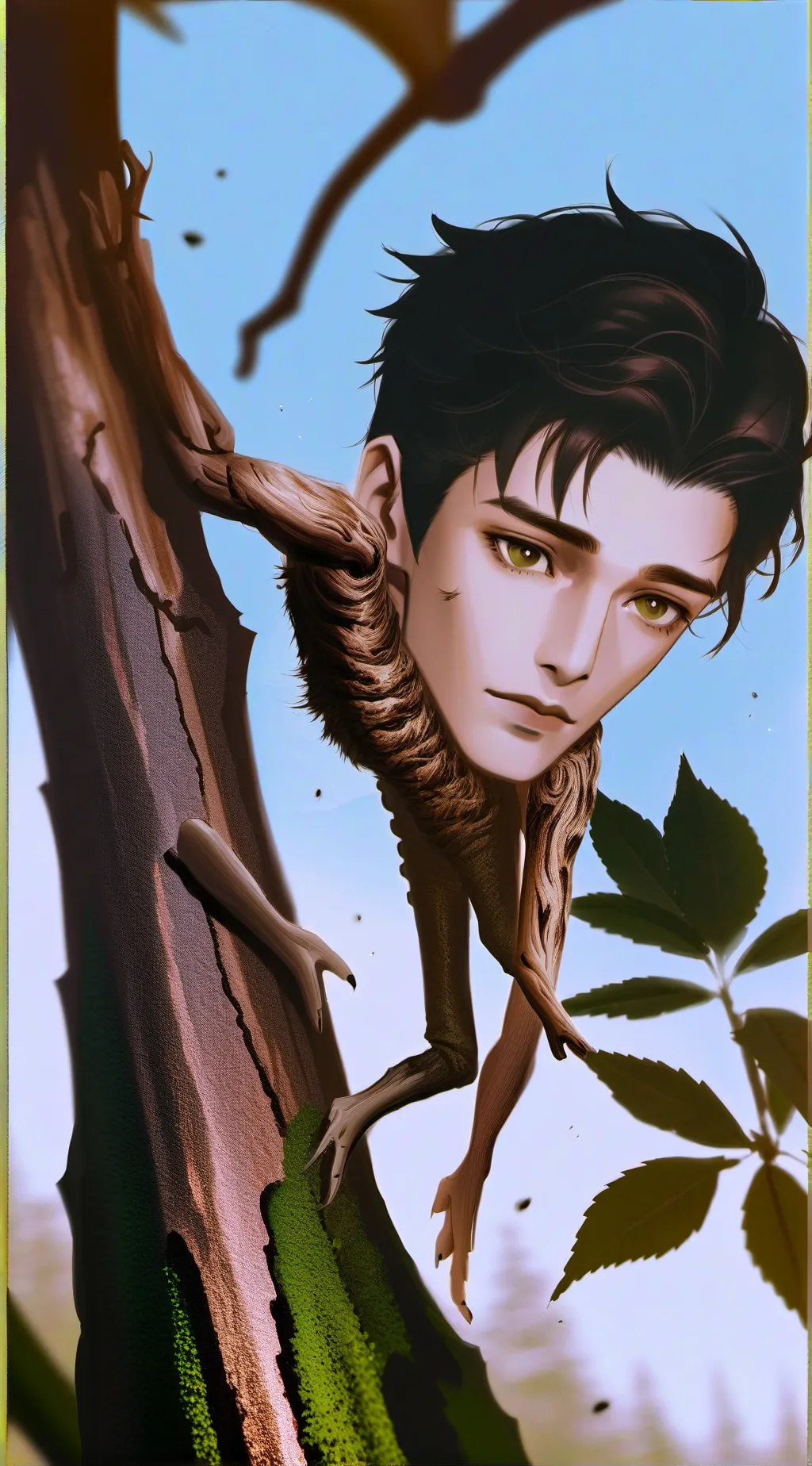 ai character: kindergarten figh😅 background