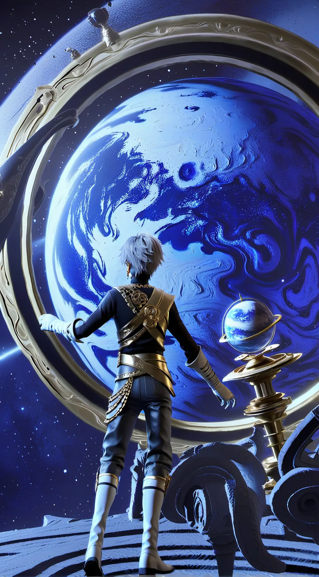 ai character: Kelvin background