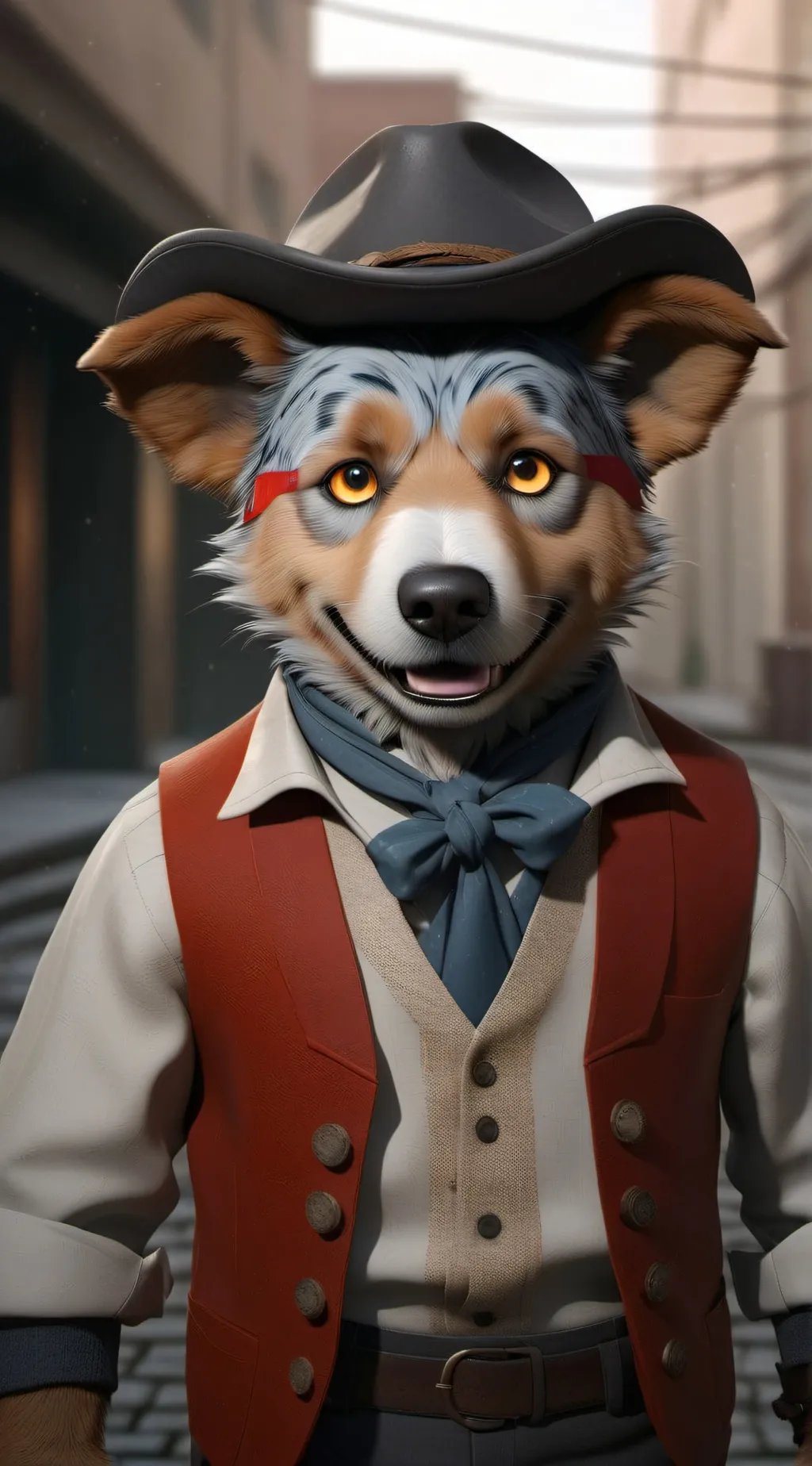 ai character: bonnie  background