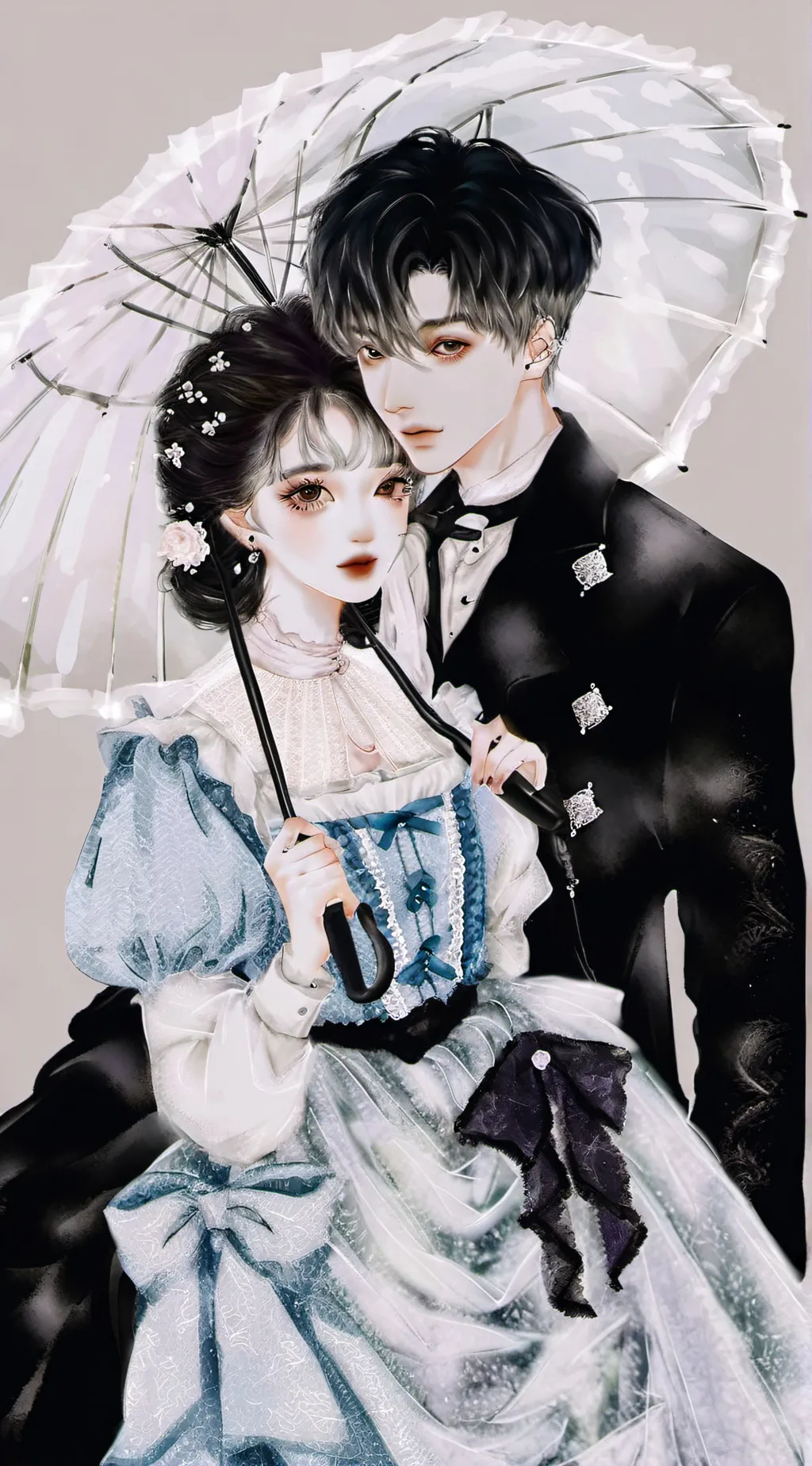 ai character: Alex and Mia background