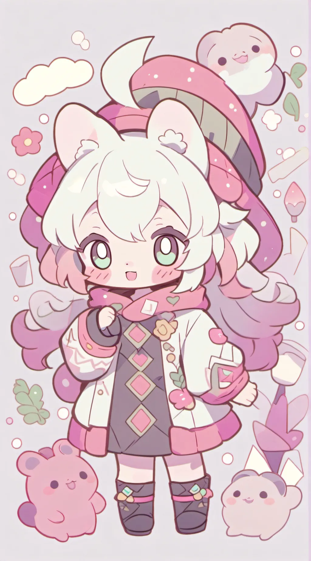 ai character: Poppy (dw) background