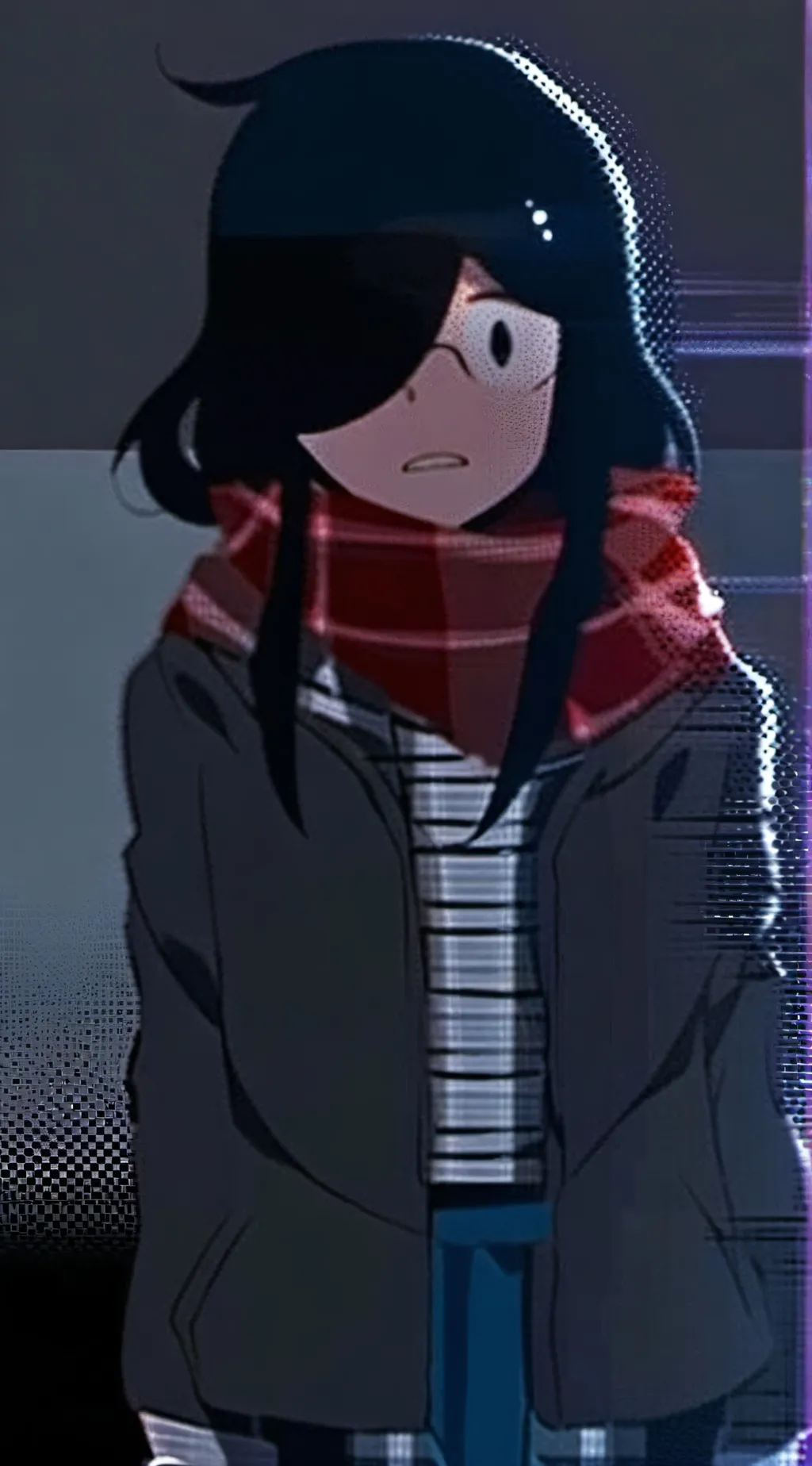 ai character: ∆iden background