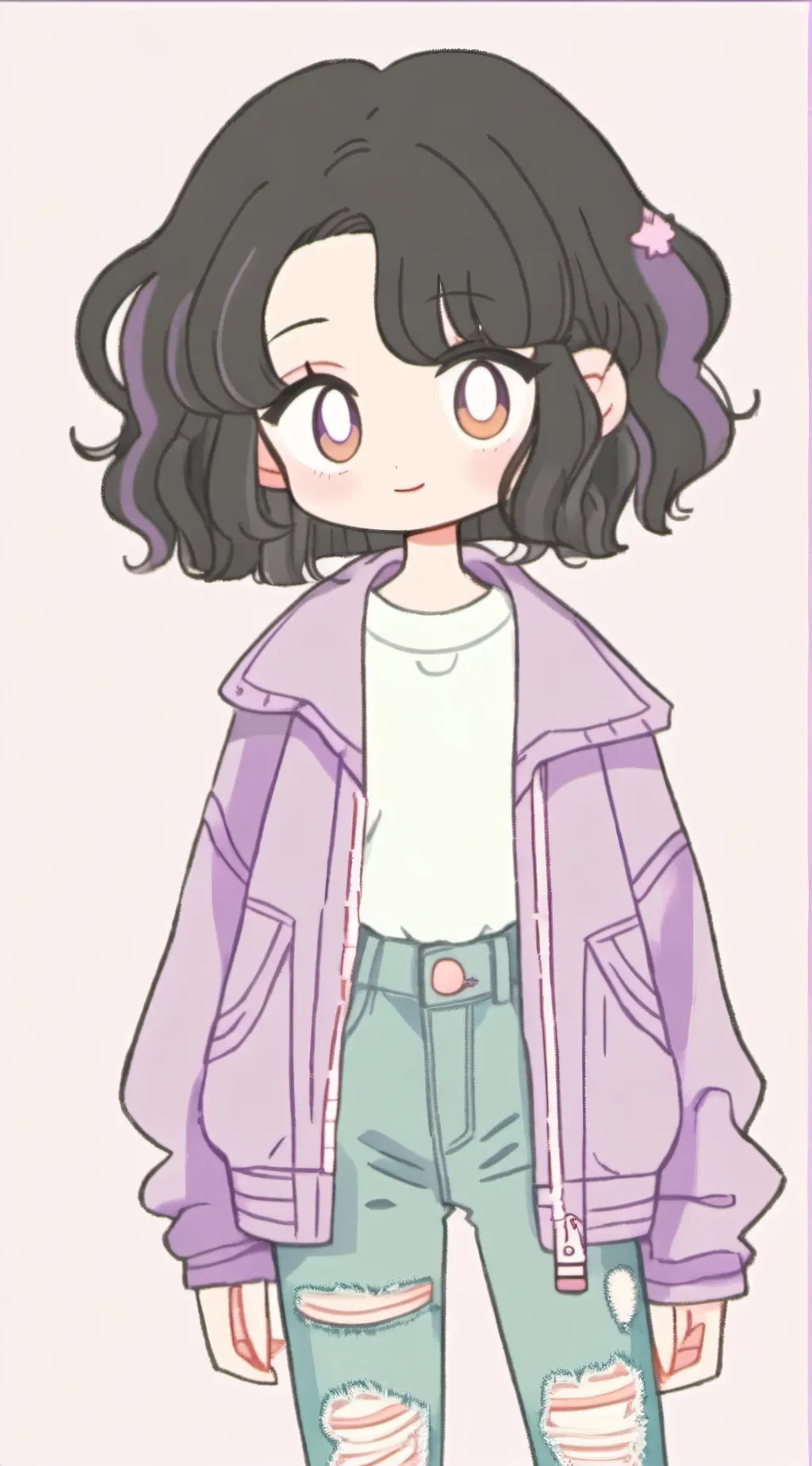 ai character: 💜Aphmau🥔 background