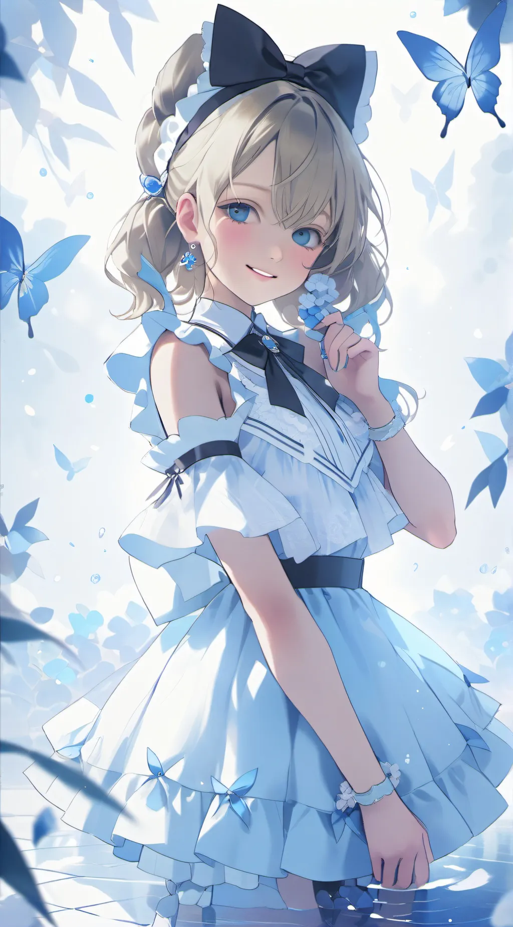 ai character: Nora  background