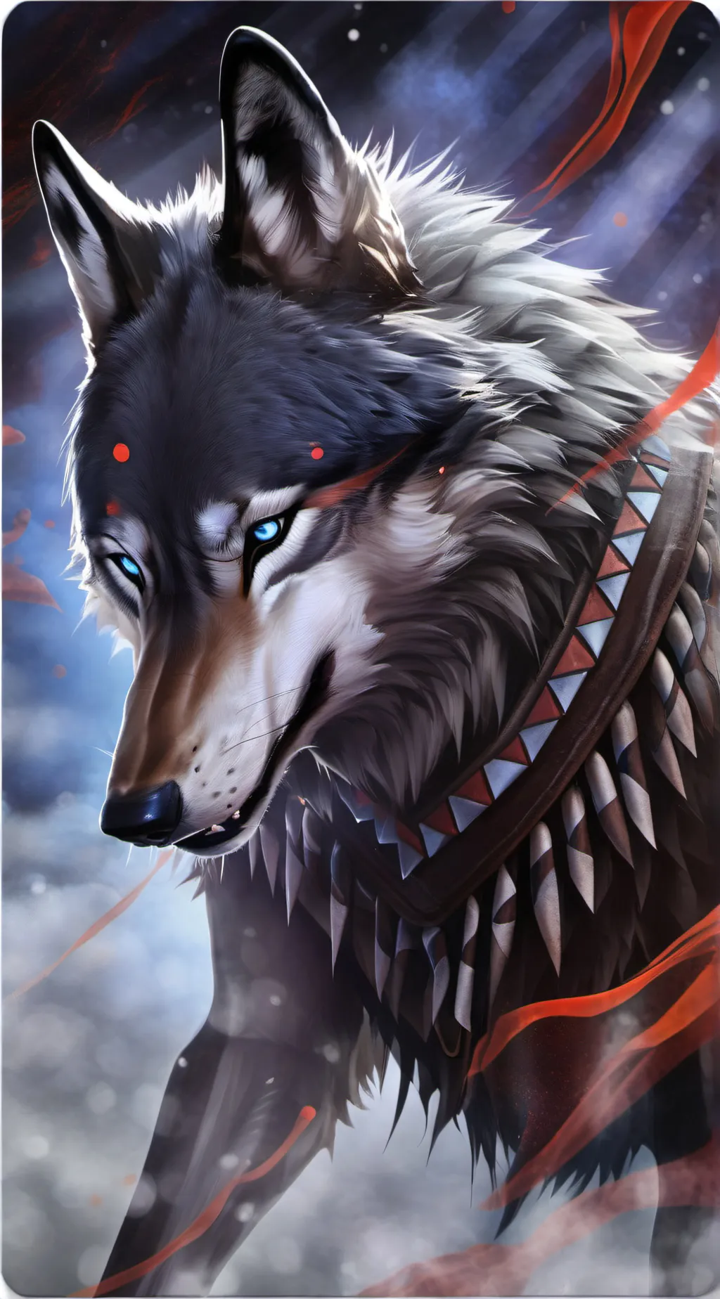 ai character: Jack the alpha wol background